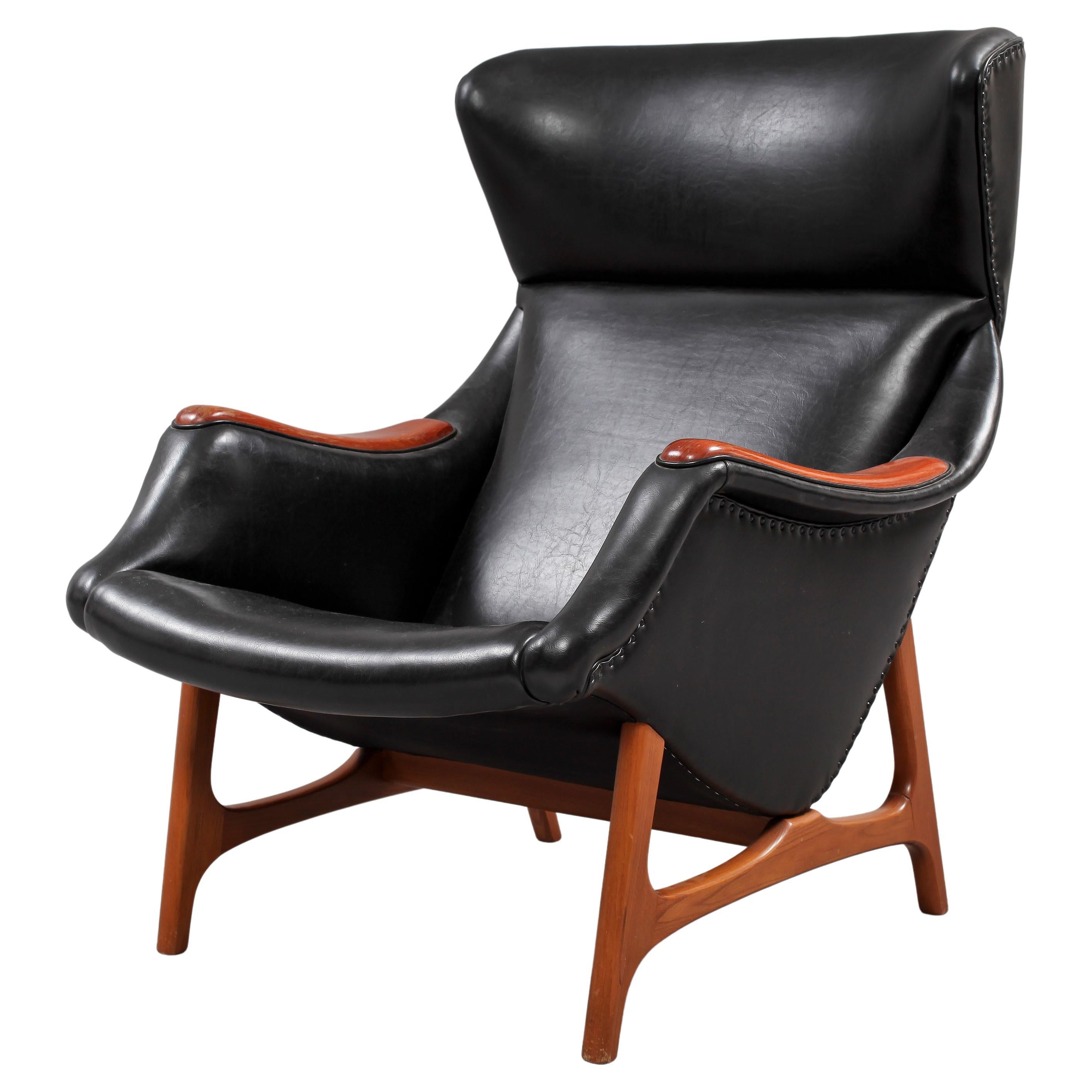 B J Hansen Lounge Chair Norway 1960s