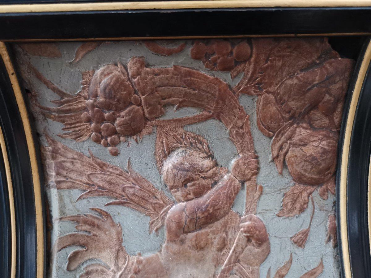 B J Talbert Aesthetic Movement Carved & Gilt Wall Shelf with Mythical Creatures. For Sale 2