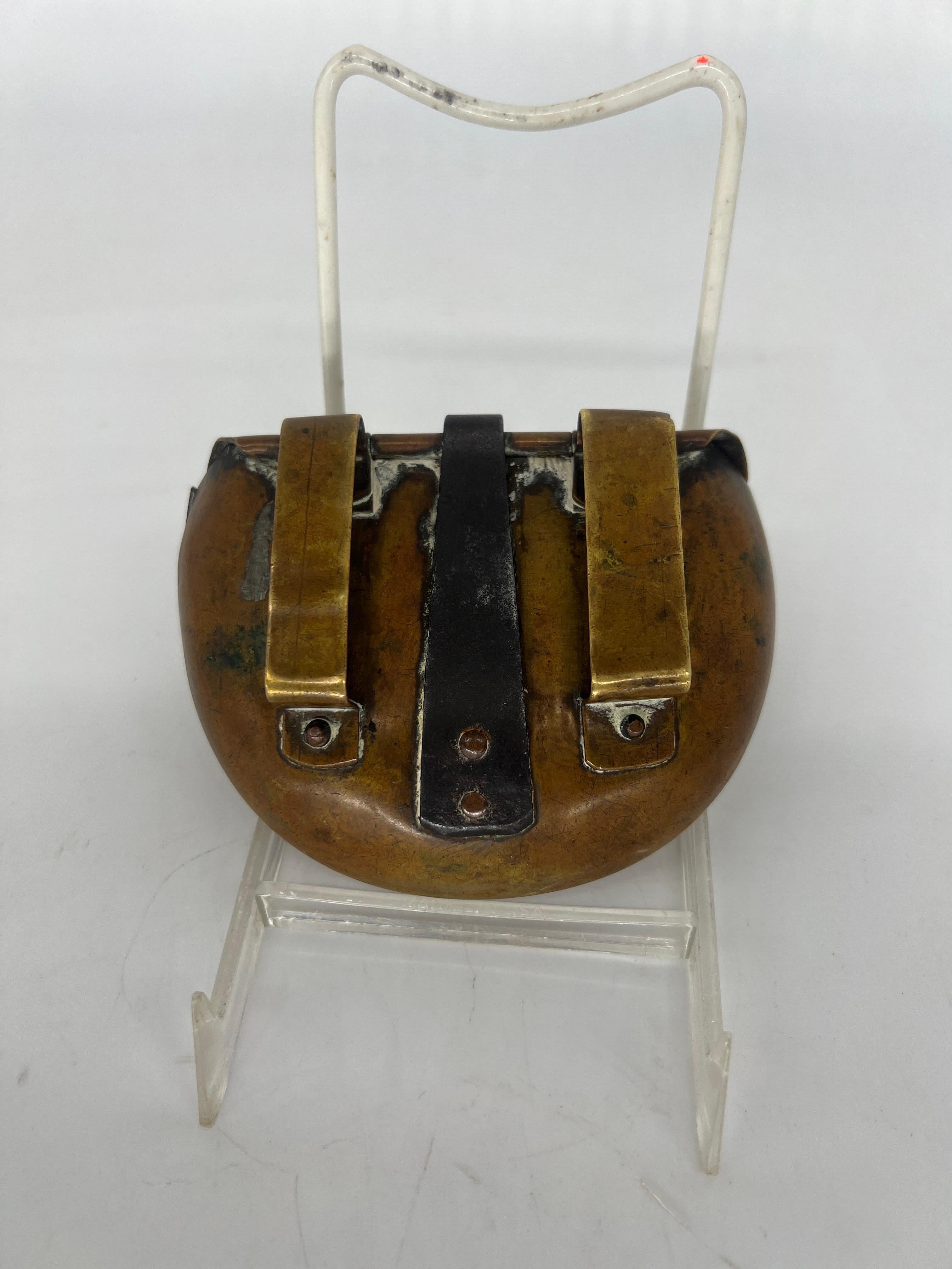 Hand-Crafted B. Kittredge & Co. Copper Civil War Cartridge Box Circa 1863