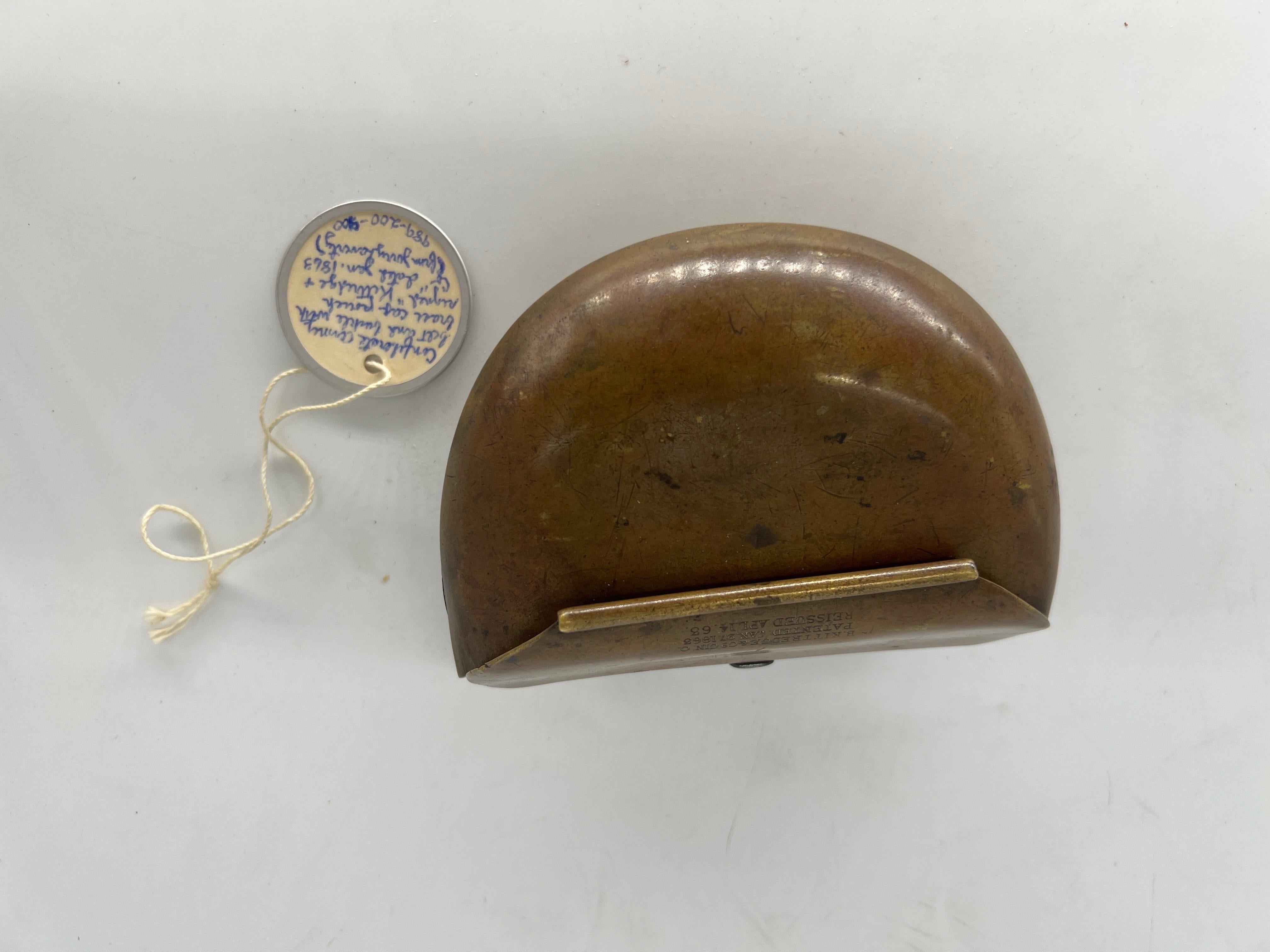 B. Kittredge & Co. Copper Civil War Cartridge Box Circa 1863 3