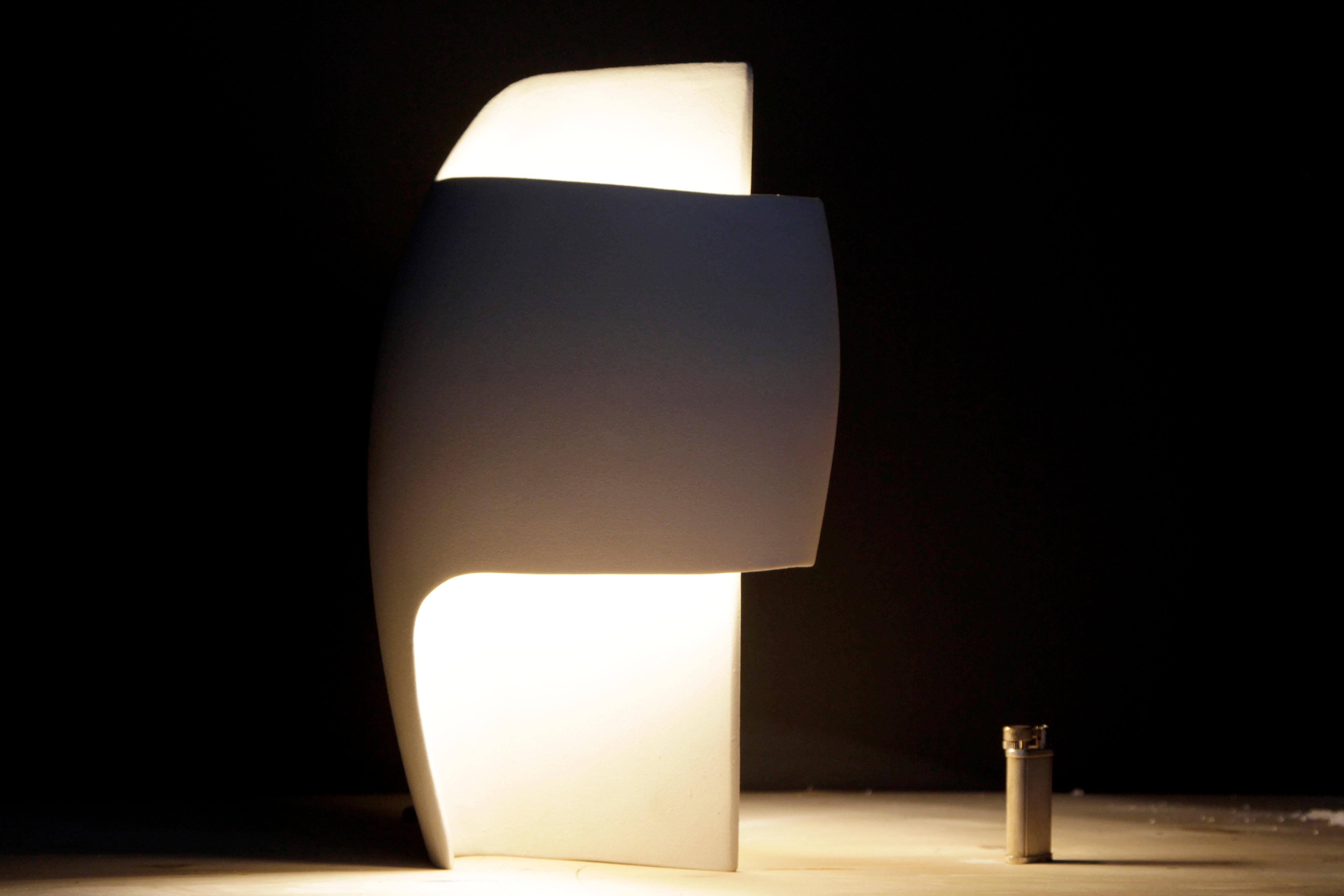 Contemporary B-Lamp in Ceramic by Thierry Dreyfus