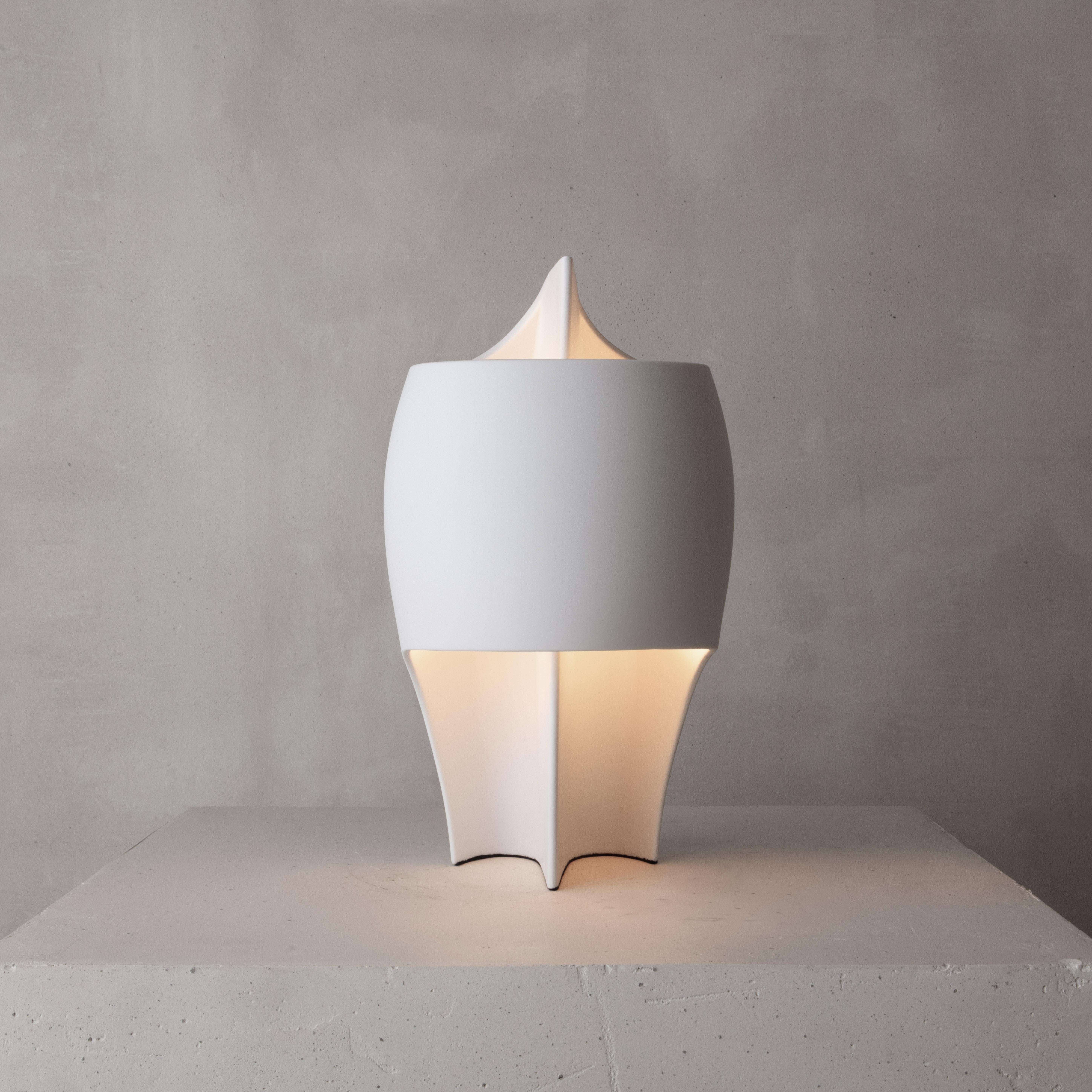 B Lamp White by Thierry Dreyfus x Nymphenburg In New Condition For Sale In New York, NY