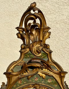 18° secolo, B. Lieutaud & P. Caffieri, Periodo Cartel Luigi XV con bronzo