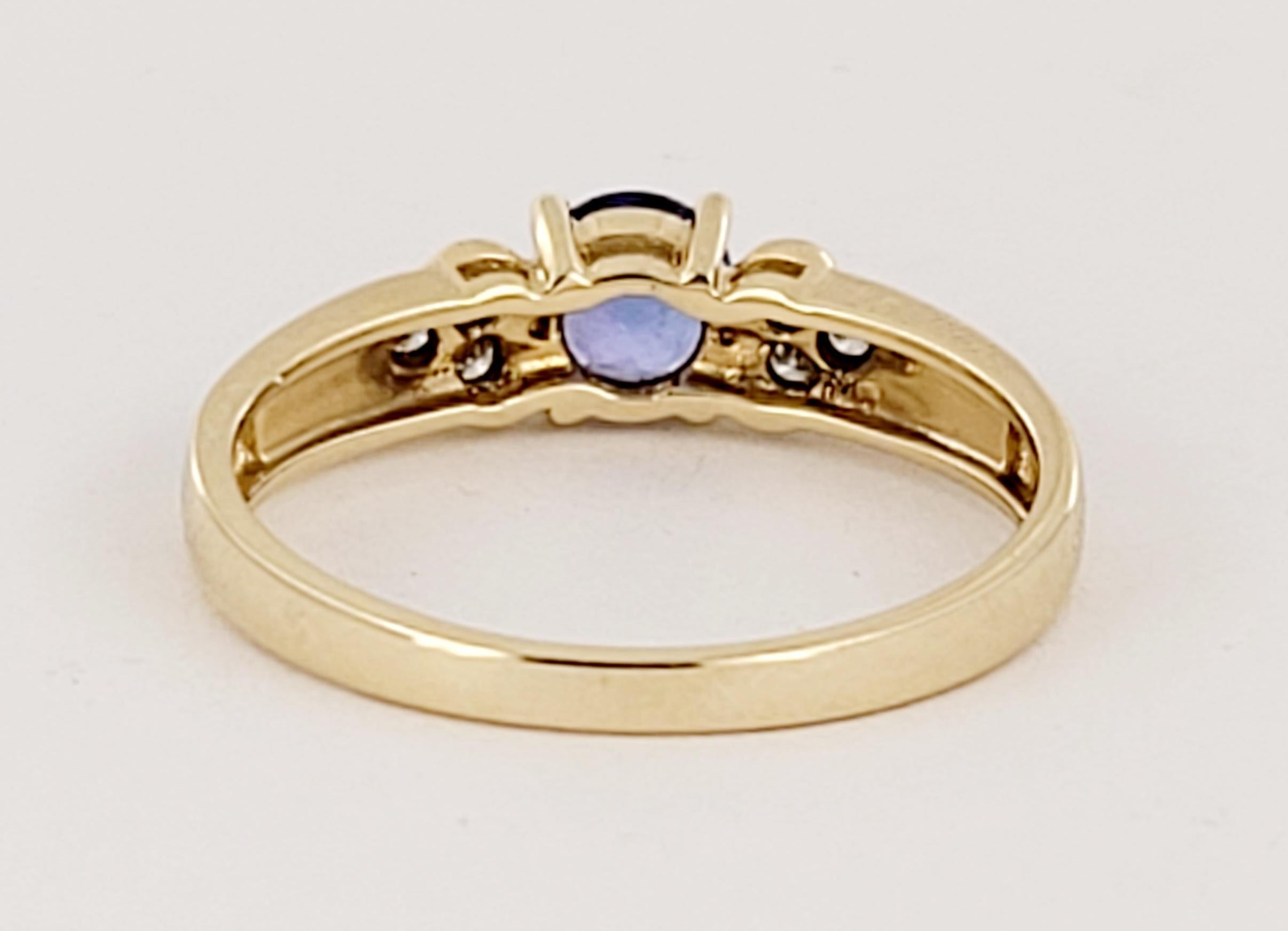 B & M Tanzanite Ring For Sale 1
