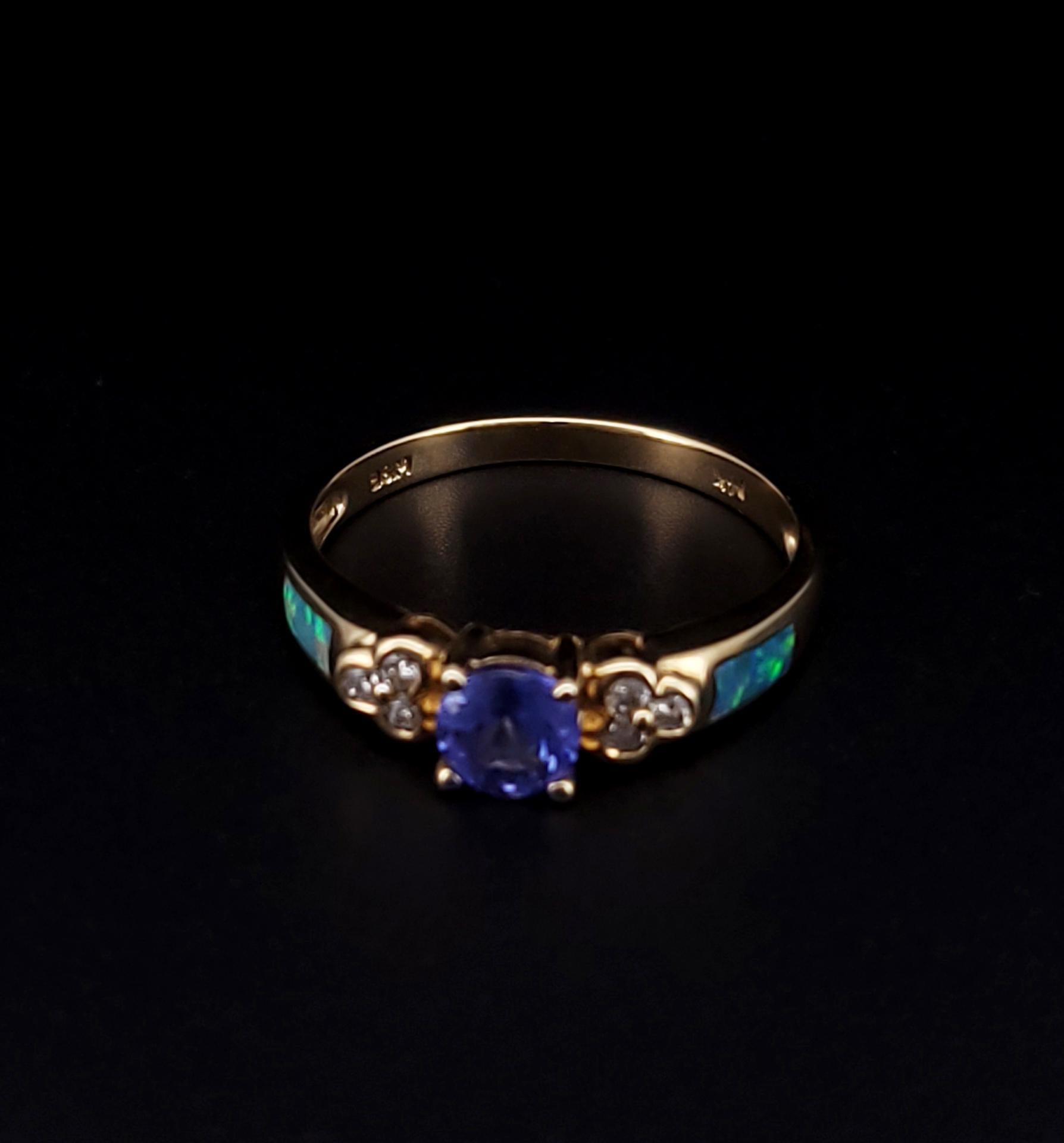 B & M Tanzanite Ring For Sale 2