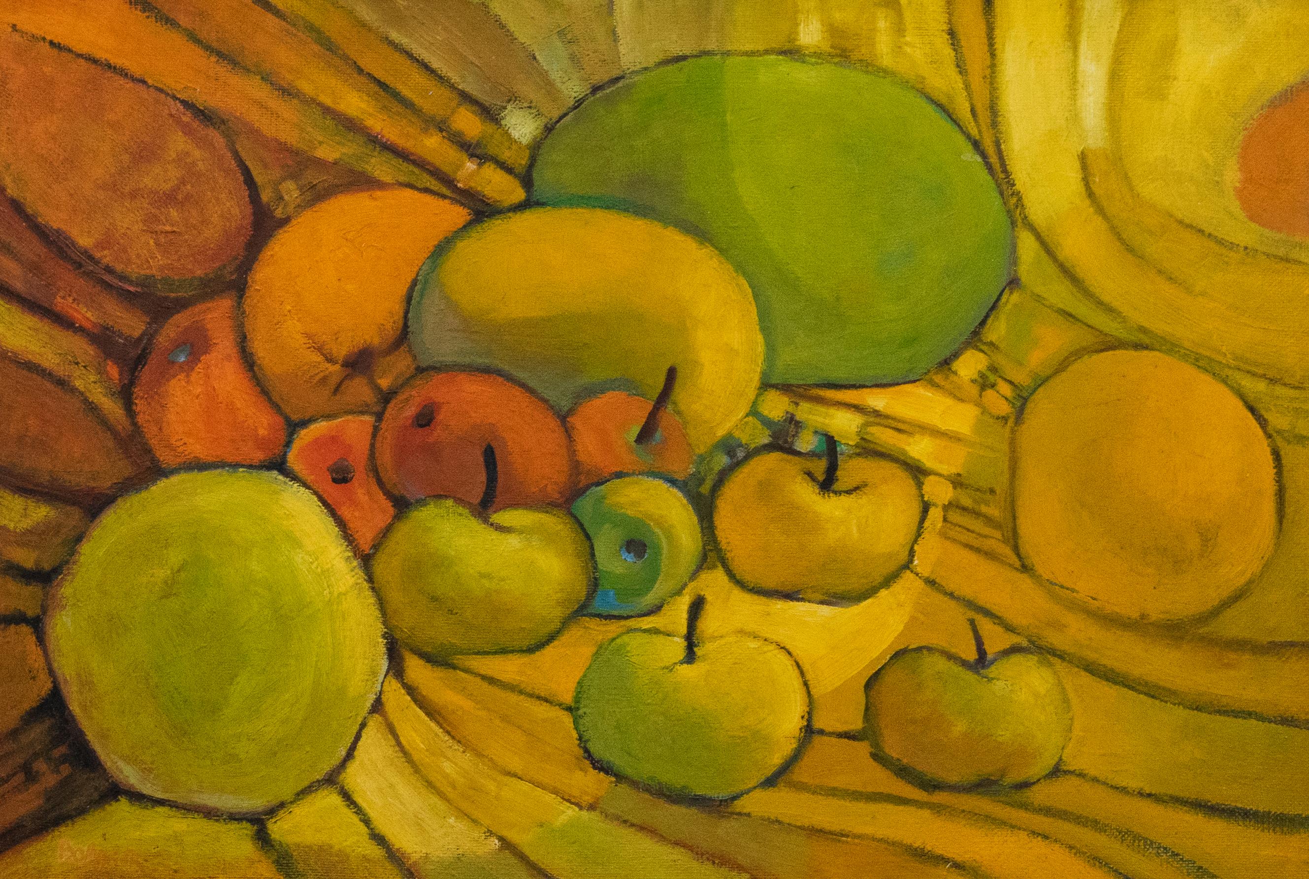 B. O. Baker  - 1968 Oil, Apples and Melons For Sale 1