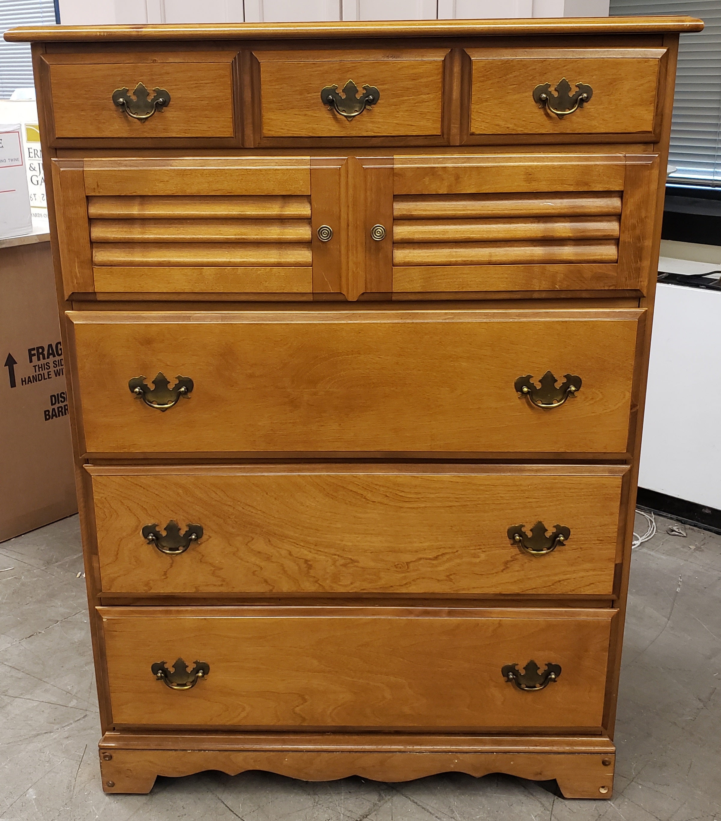 B. P. John Maple Chest of Drawers, Circa 1960s For Sale 2