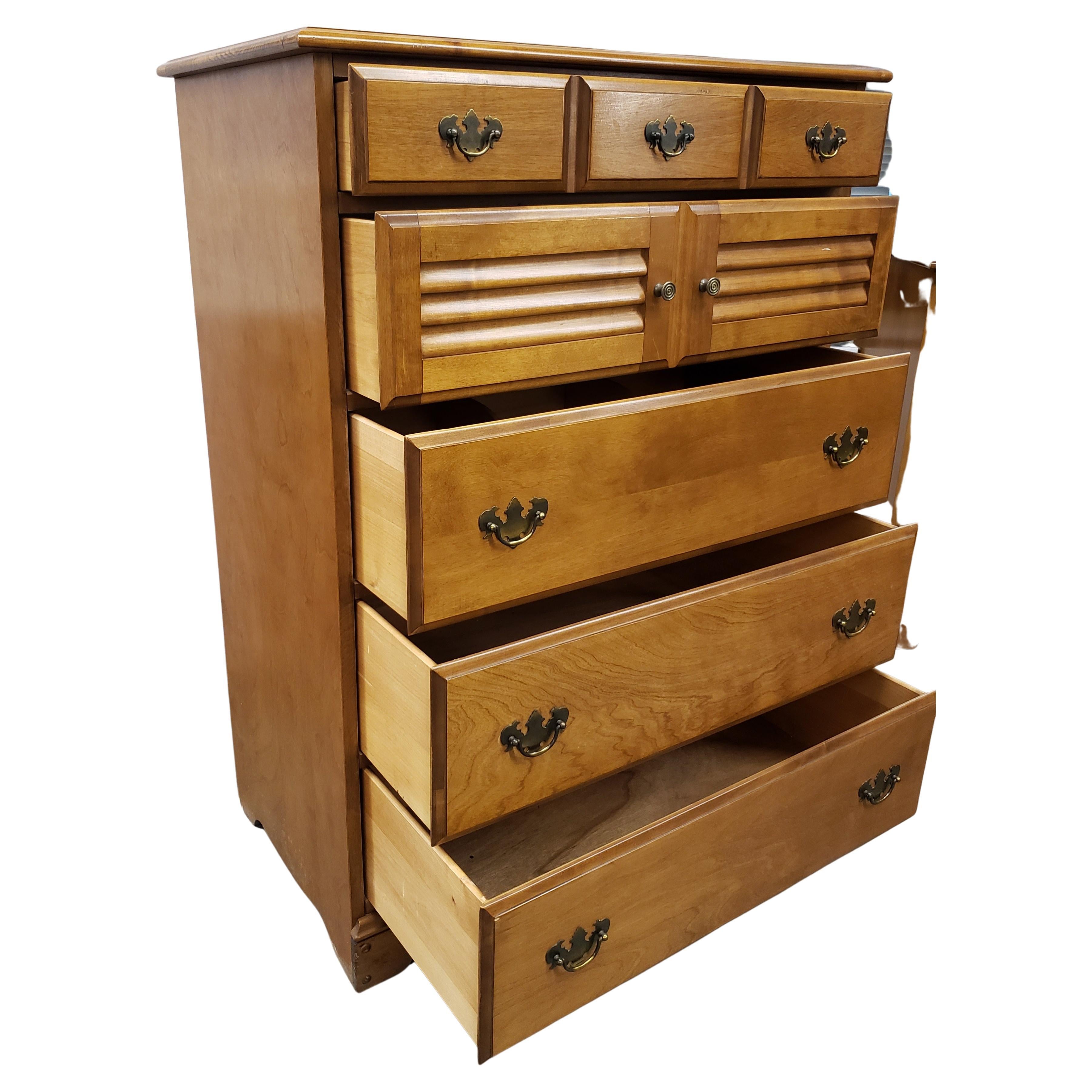 Woodwork B. P. John Maple Chest of Drawers, Circa 1960s For Sale
