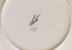 B Plate the Alphabet, Erté 'After', 1986