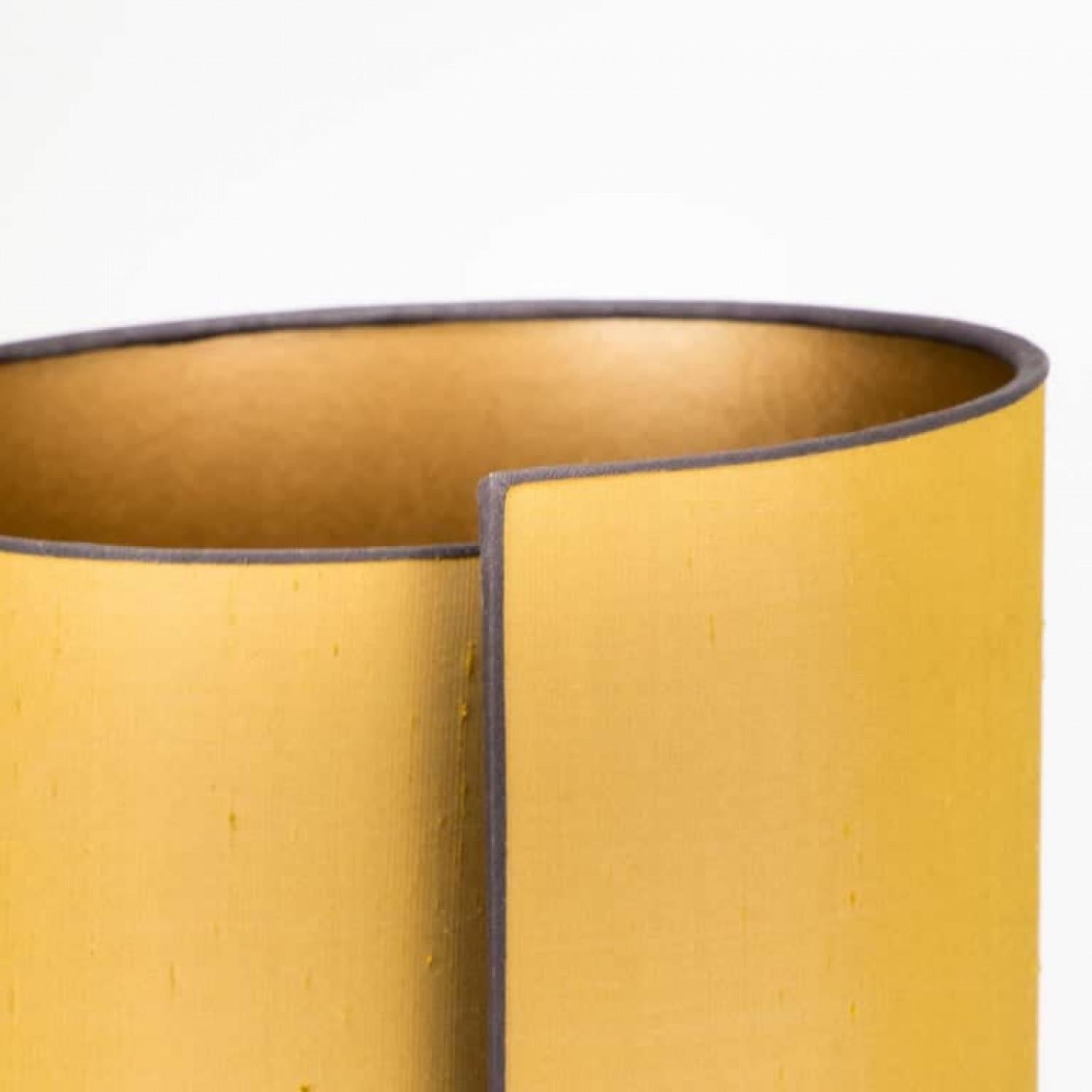 Mid-Century Modern B. Rooke Ceramic Lamp with New Custom Made Lampshade by René Houben, 1960s For Sale