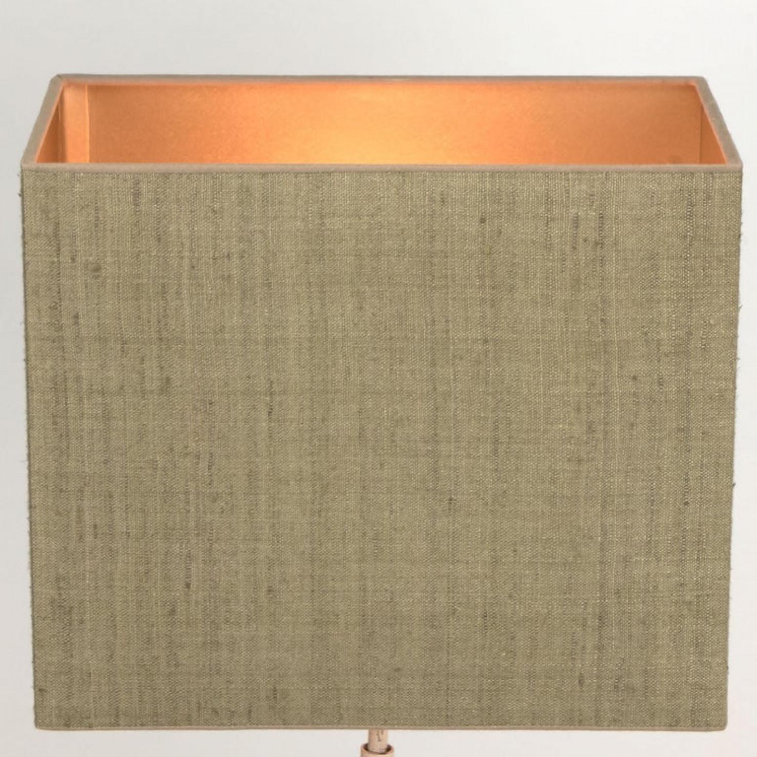 English B. Rooke Ceramic Table Lamp with Custom Made Silk Lampshade René Houben, 1960s ( For Sale