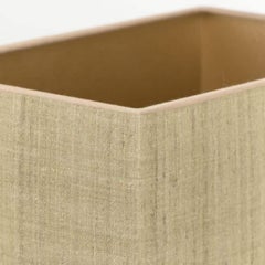 B. Lampe de table en céramique Rooke avec abat-jour en soie fait sur mesure René Houben, 1960s