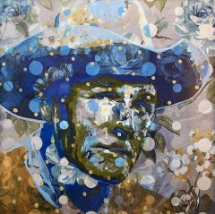 Blue (3/20), Western Contemporary Limited Lenticular Cowboy