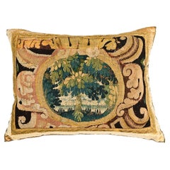 B. Viz 18th Century Tapestry Fragment Pillow
