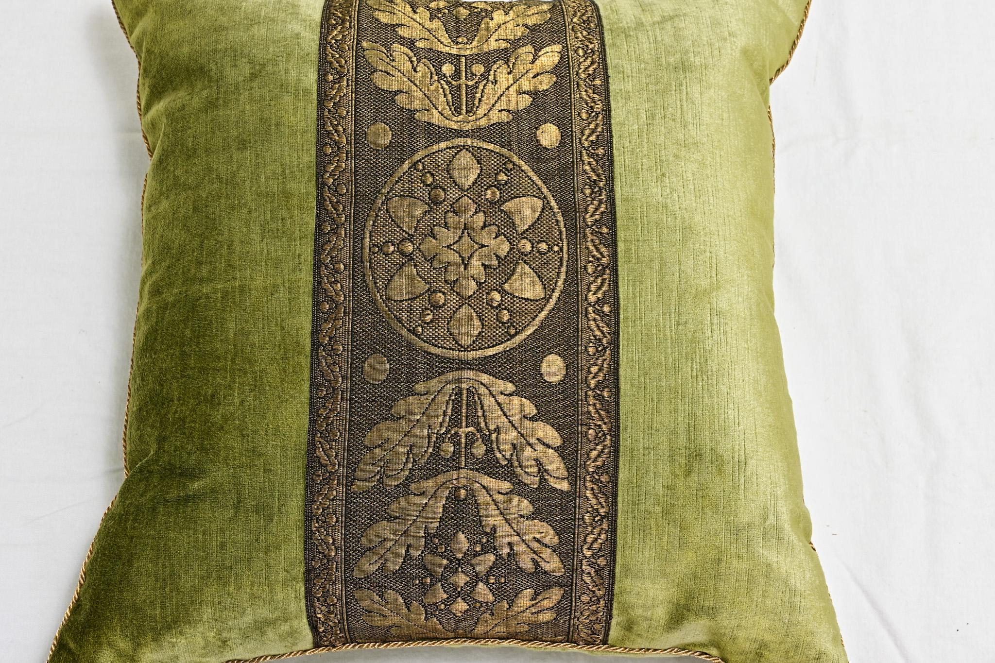 Other B. Viz Antique Embroidery Pillow