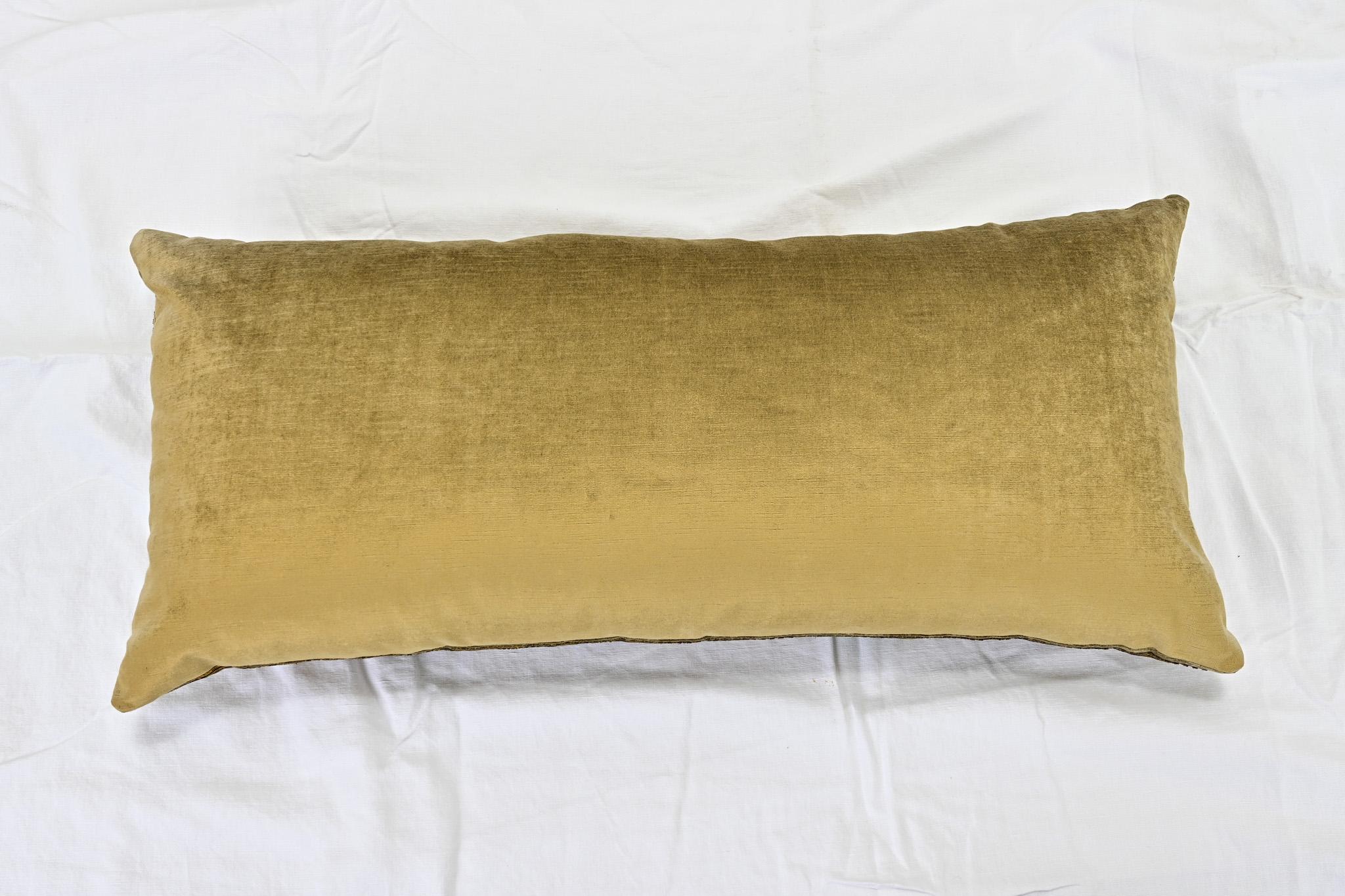 Contemporary B. Viz Antique Tapestry Fragment Pillow