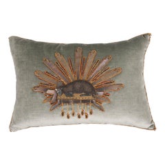 B. Viz Design Antique Textile Pillow