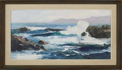Vue de la côte de Carmel du milieu du siècle dernier par B Wegner