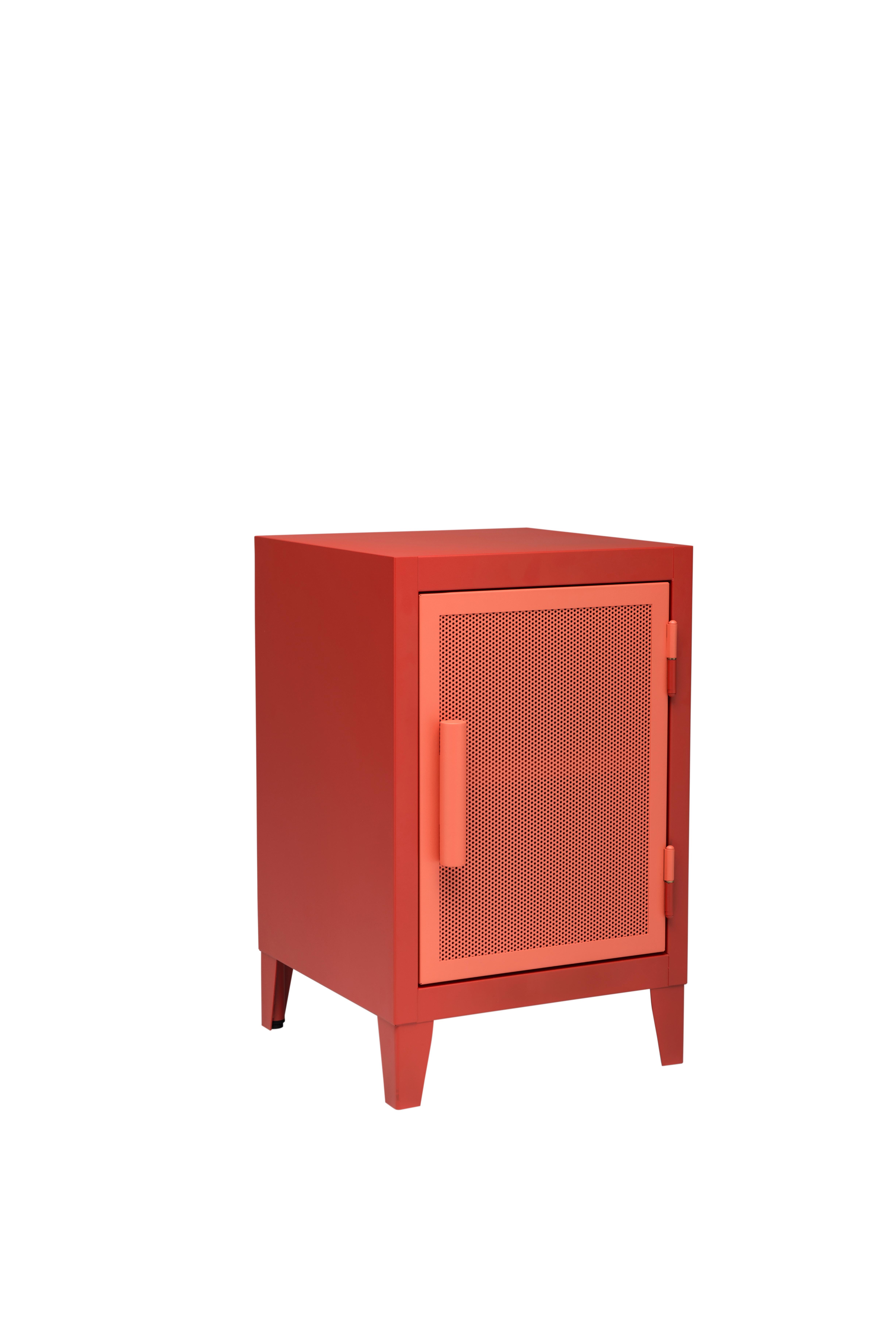For Sale: Red (Poivron) B1 H64 Perforated Mini Steel Locker in Essential Colors by Tolix 2