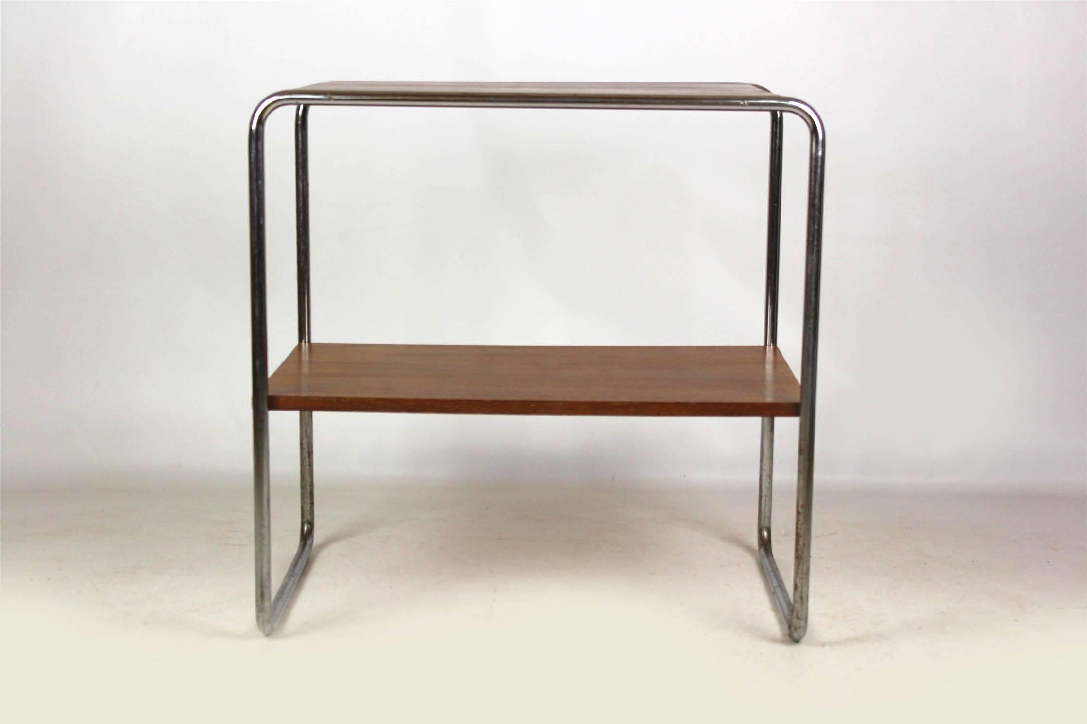 European B12 Console Table by Marcel Breuer for Thonet, 1930s