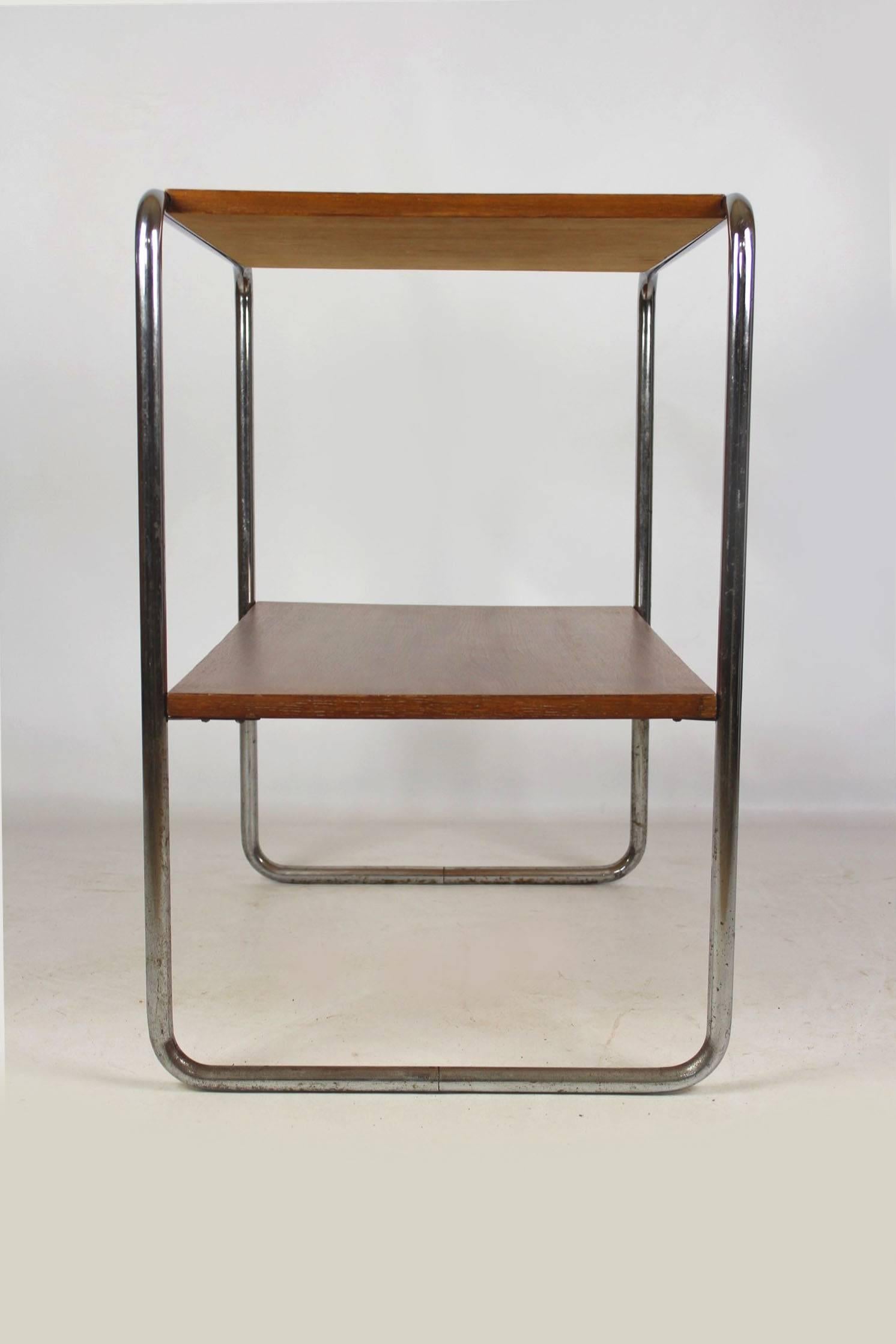 Steel B12 Console Table by Marcel Breuer for Thonet, 1930s
