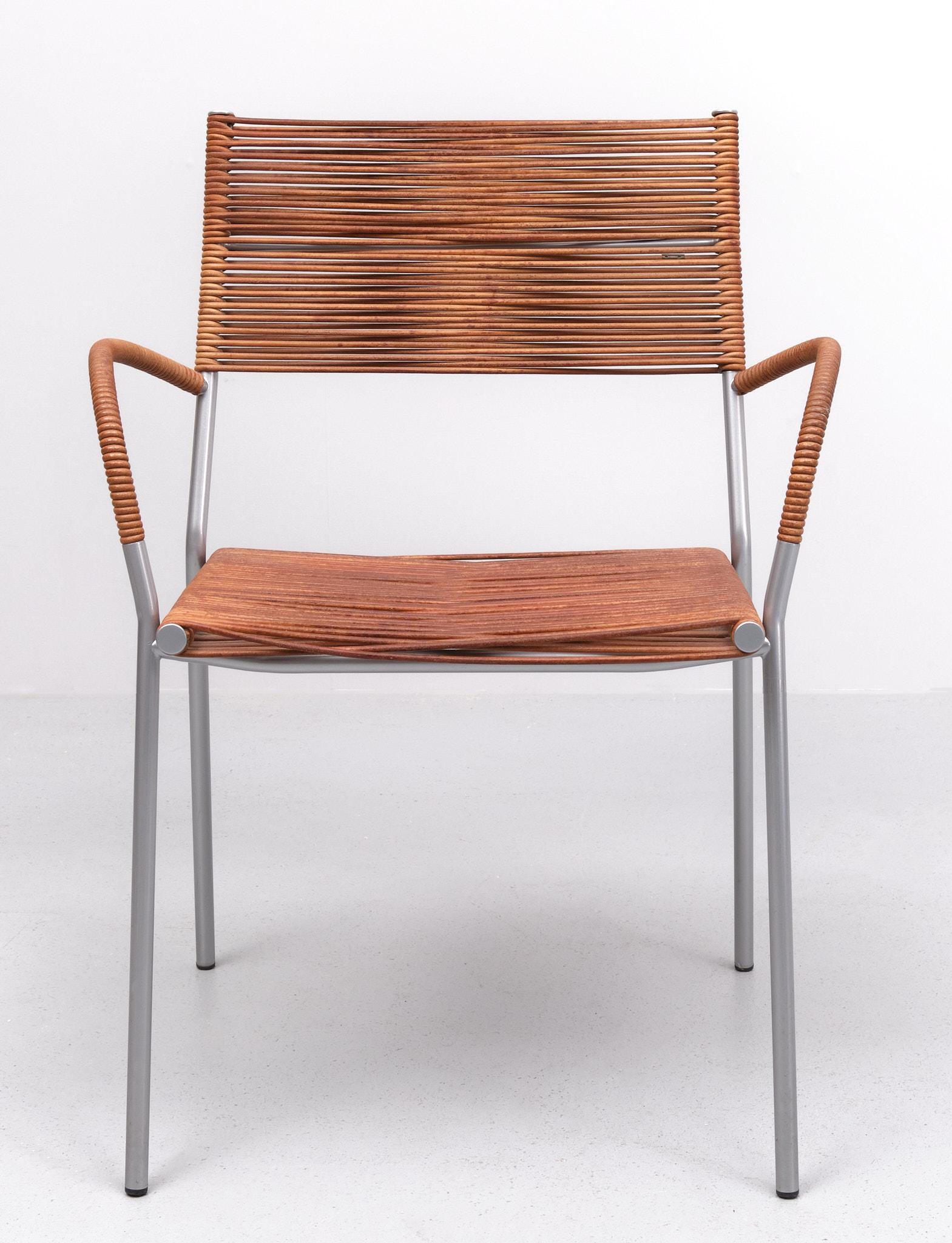Modern B2 Arm chair, design Tito Agnoli for Bonacina  Italy For Sale
