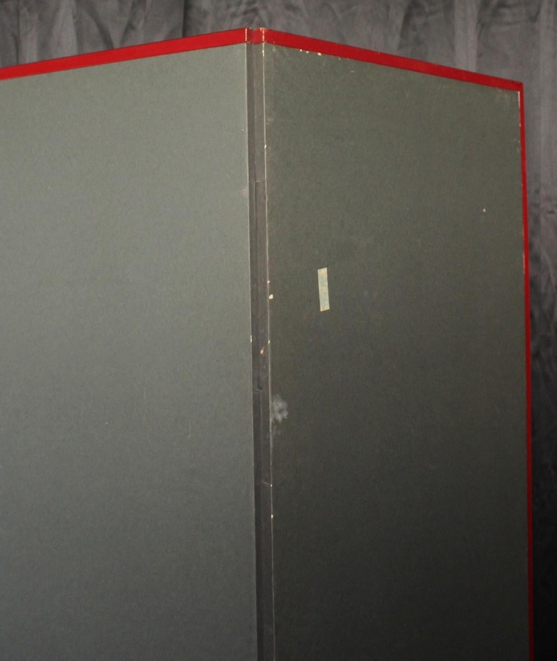 B20 Japanese Antiques 6panels, Silver Paper, folding Screen For Sale 15