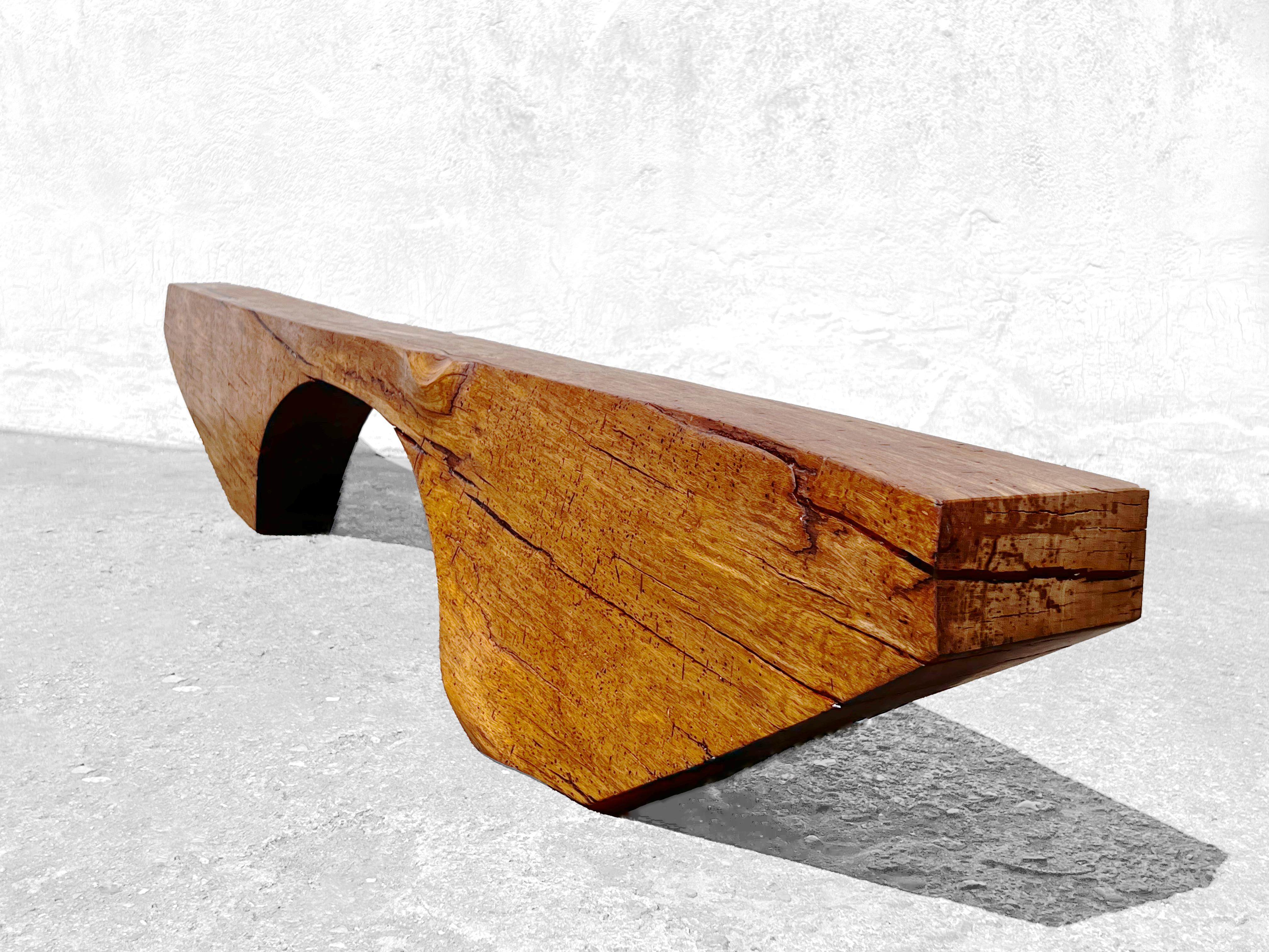 Other B2431 Bench in Pointed Oak Wood by Jörg Pietschmann For Sale