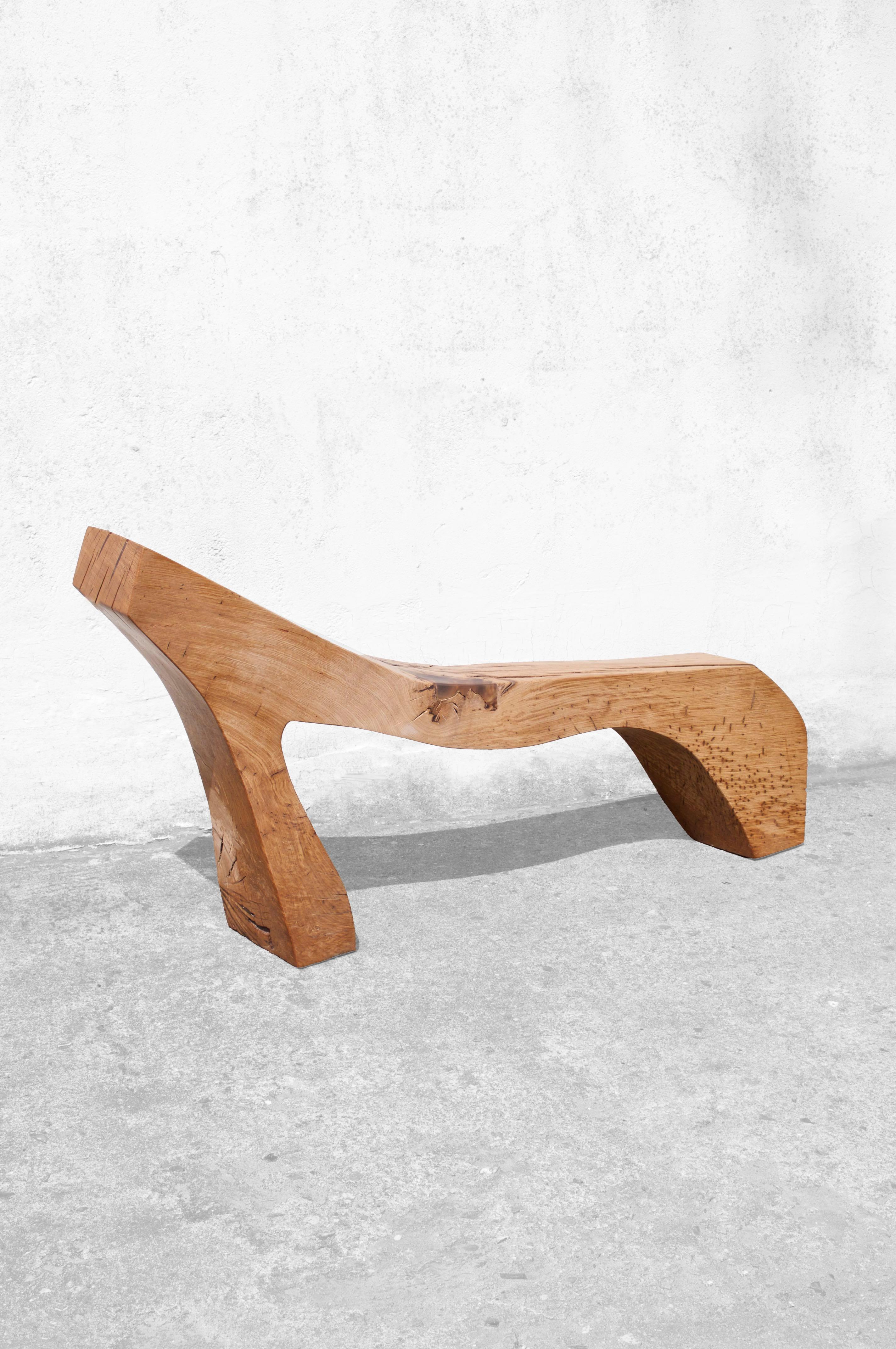 Other B2441 Bench in Oak Wood by Jörg Pietschmann For Sale