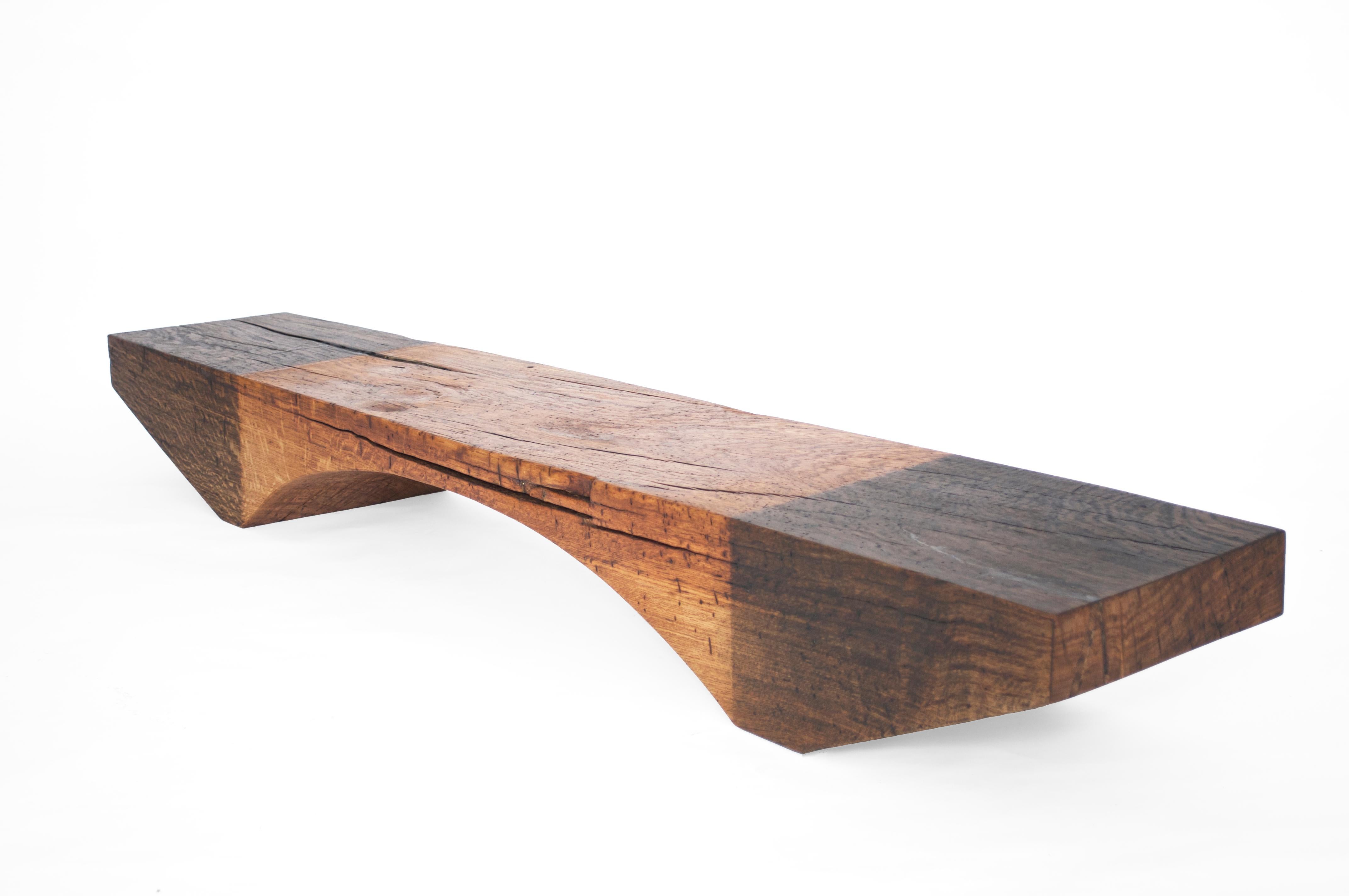 Other B2451 Bench in Pointed Oak Wood by Jörg Pietschmann For Sale