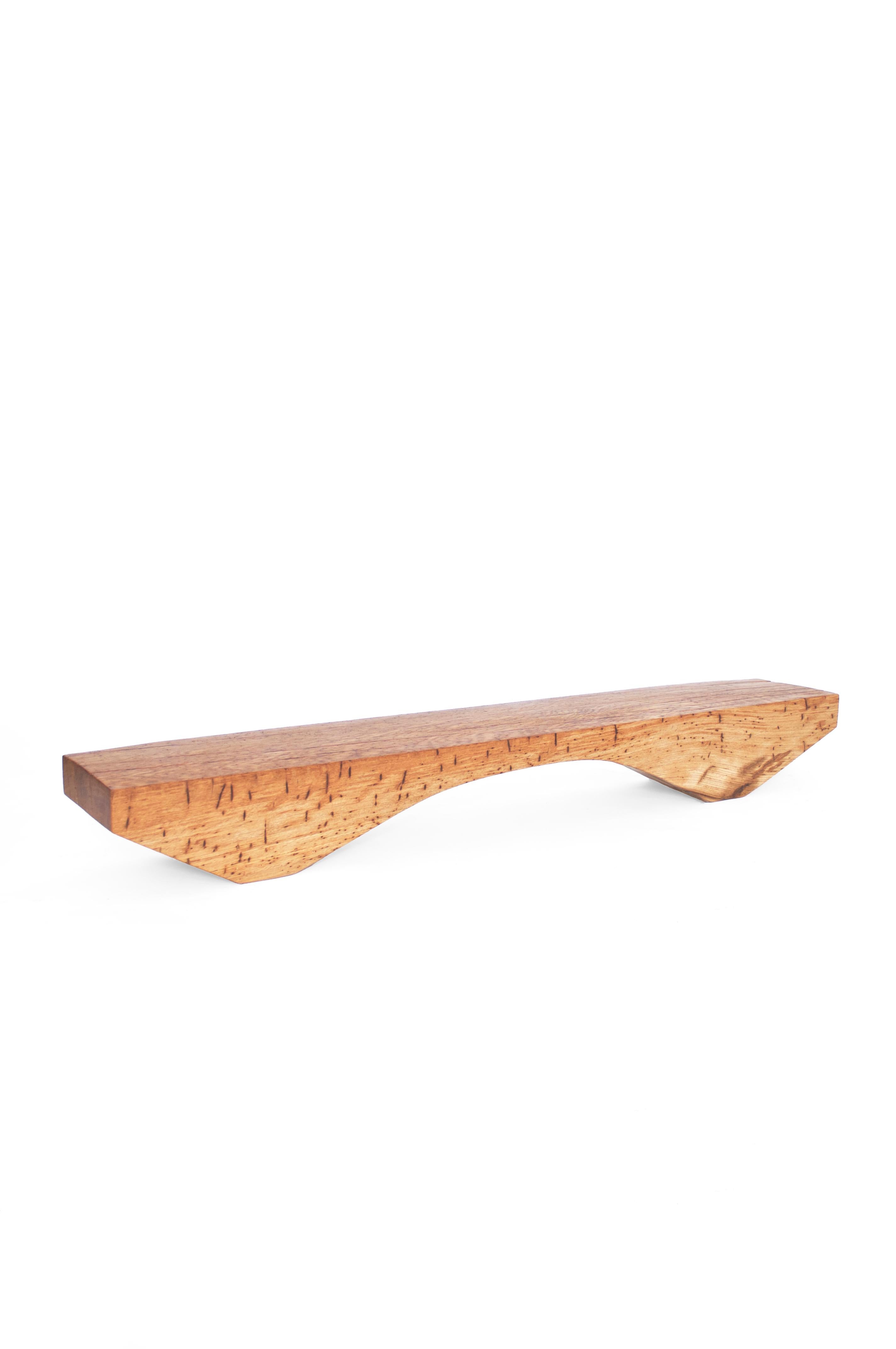 B2461 Bench in Pointed Oak Wood by Jörg Pietschmann For Sale 6