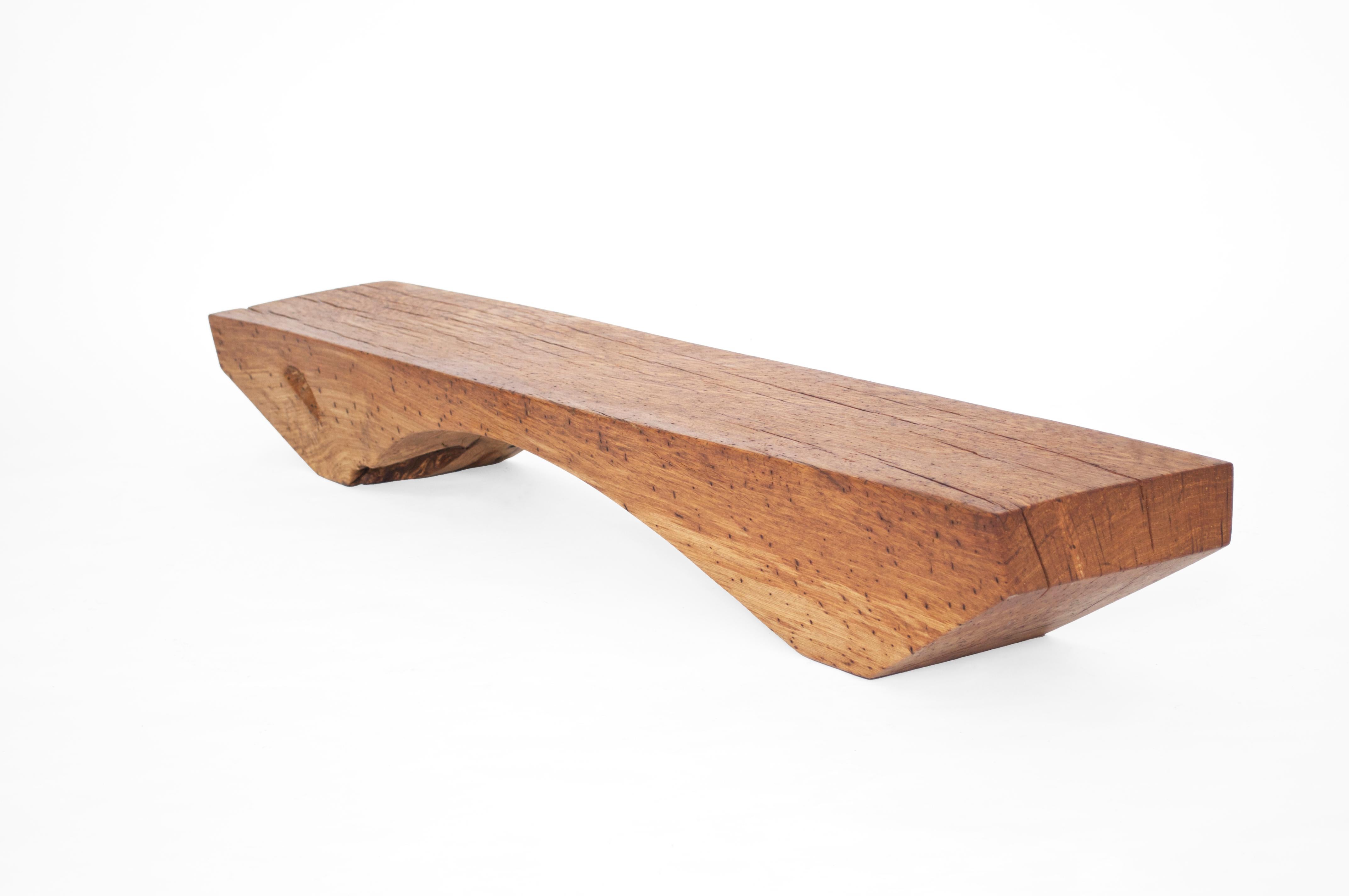 Other B2461 Bench in Pointed Oak Wood by Jörg Pietschmann For Sale