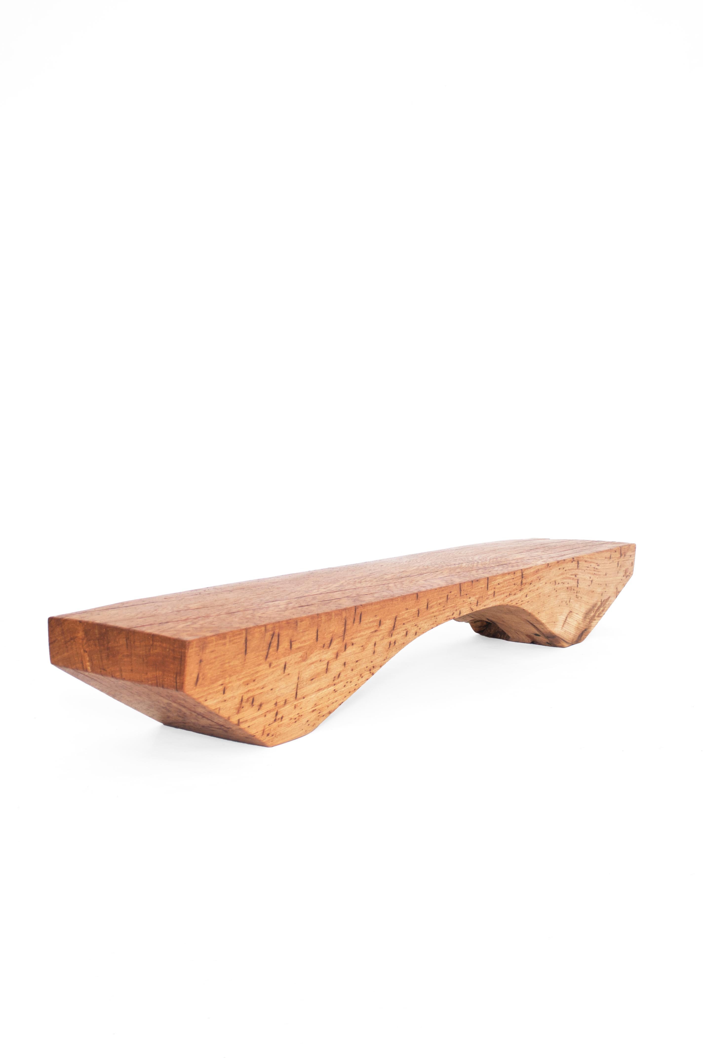 B2461 Bench in Pointed Oak Wood by Jörg Pietschmann For Sale 2