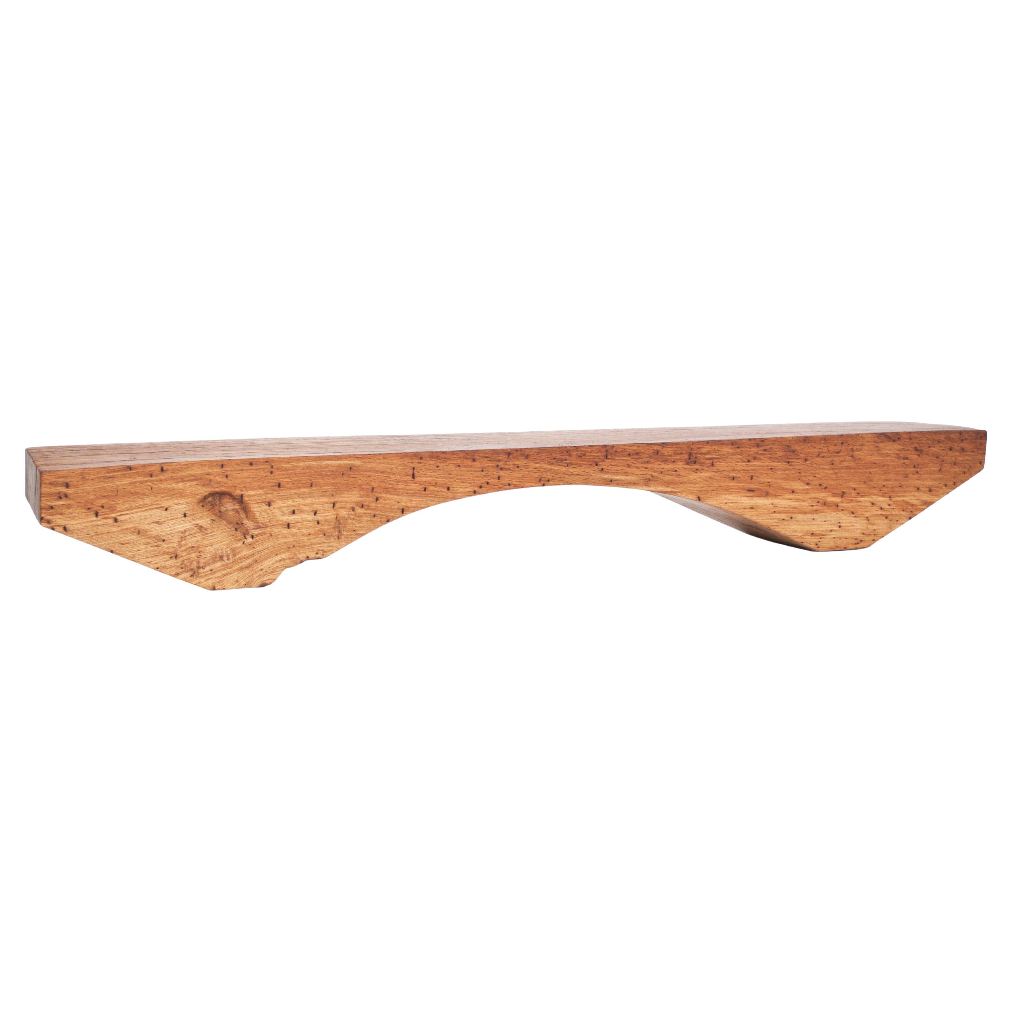 B2461 Bench in Pointed Oak Wood by Jörg Pietschmann