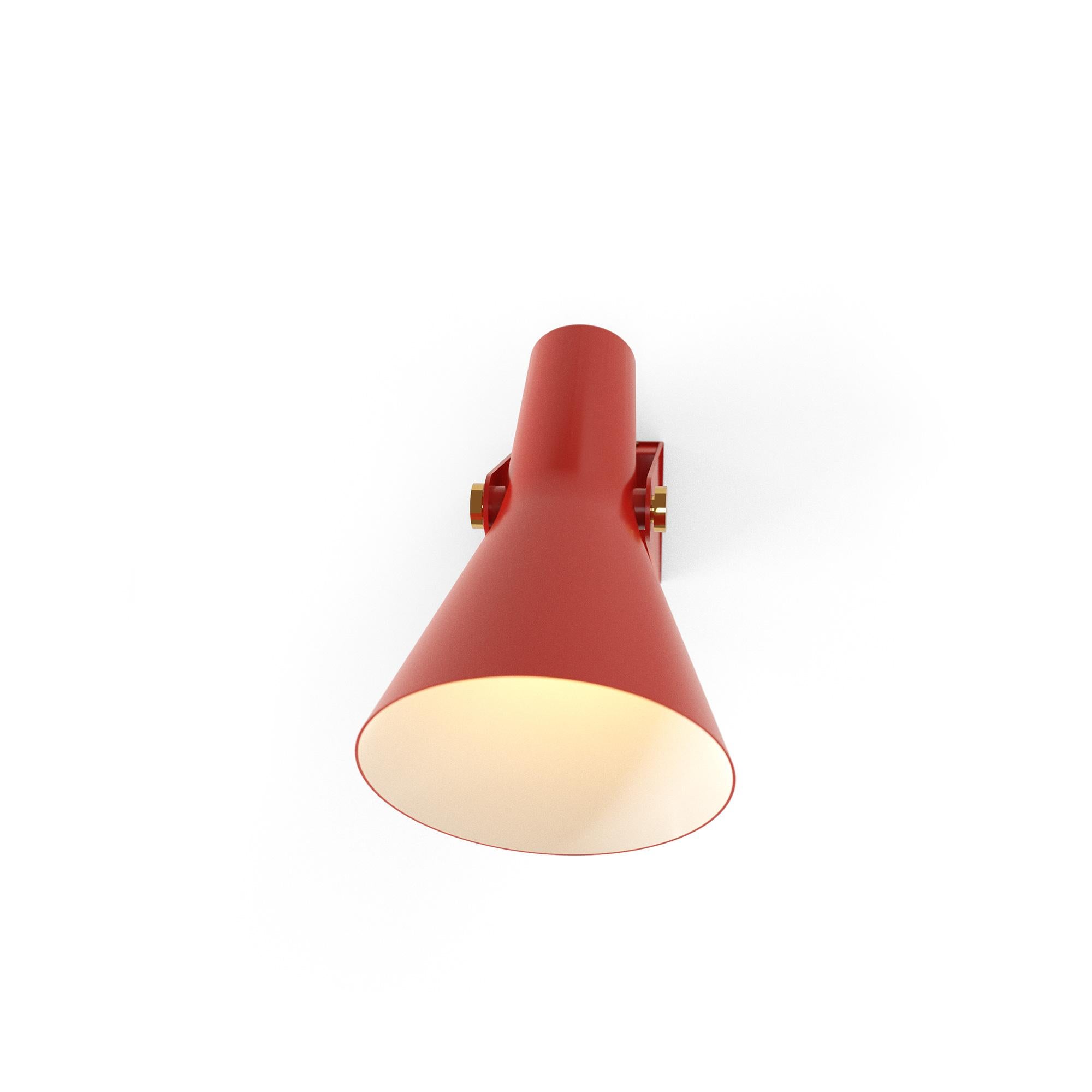 B3 Aplique Rojo by Disderot Francés en venta
