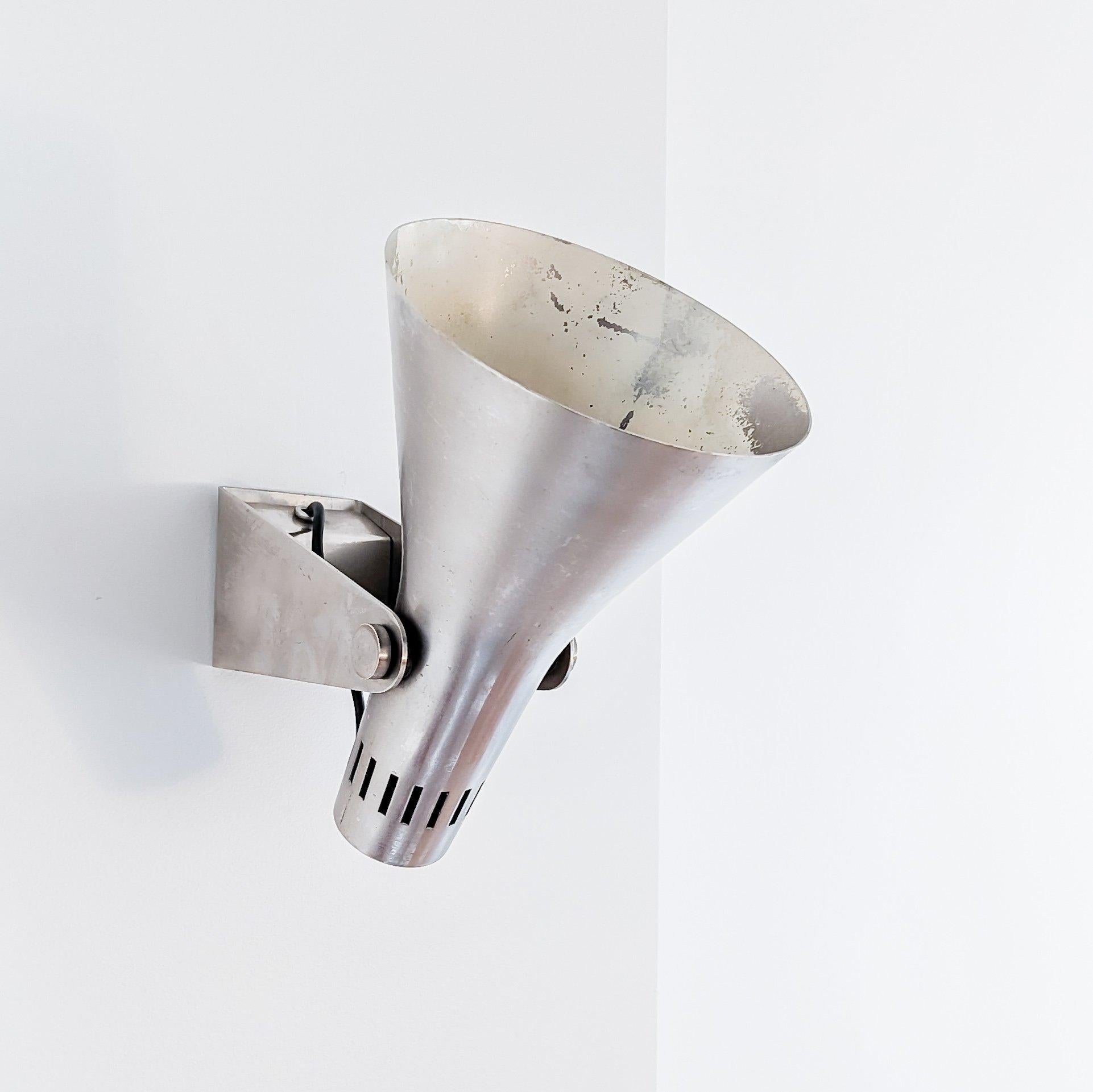 B3 Sconce Lamp By René -Jean Caillette , France / C.1950 In Good Condition For Sale In Montréal, QC