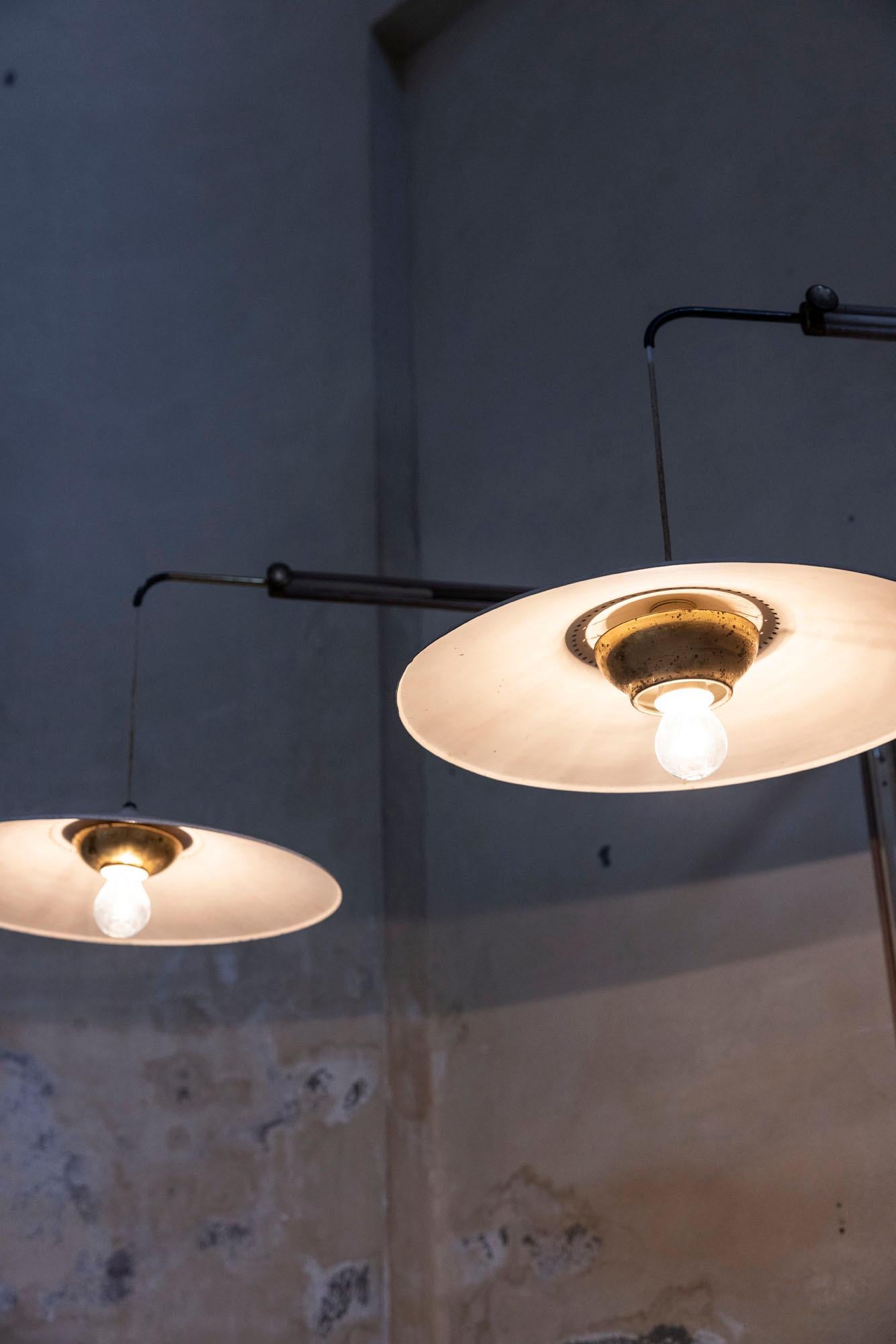 B3 Lampade da parete di Franco Buzzi per Oluce, Italia, 1950 2