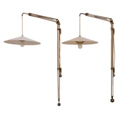 B3 Lampade da parete di Franco Buzzi per Oluce, Italia, 1950