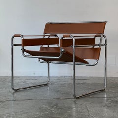 B3 Wassily Armchair by Marcel Breuer Edition Gavina, Italy, 1960