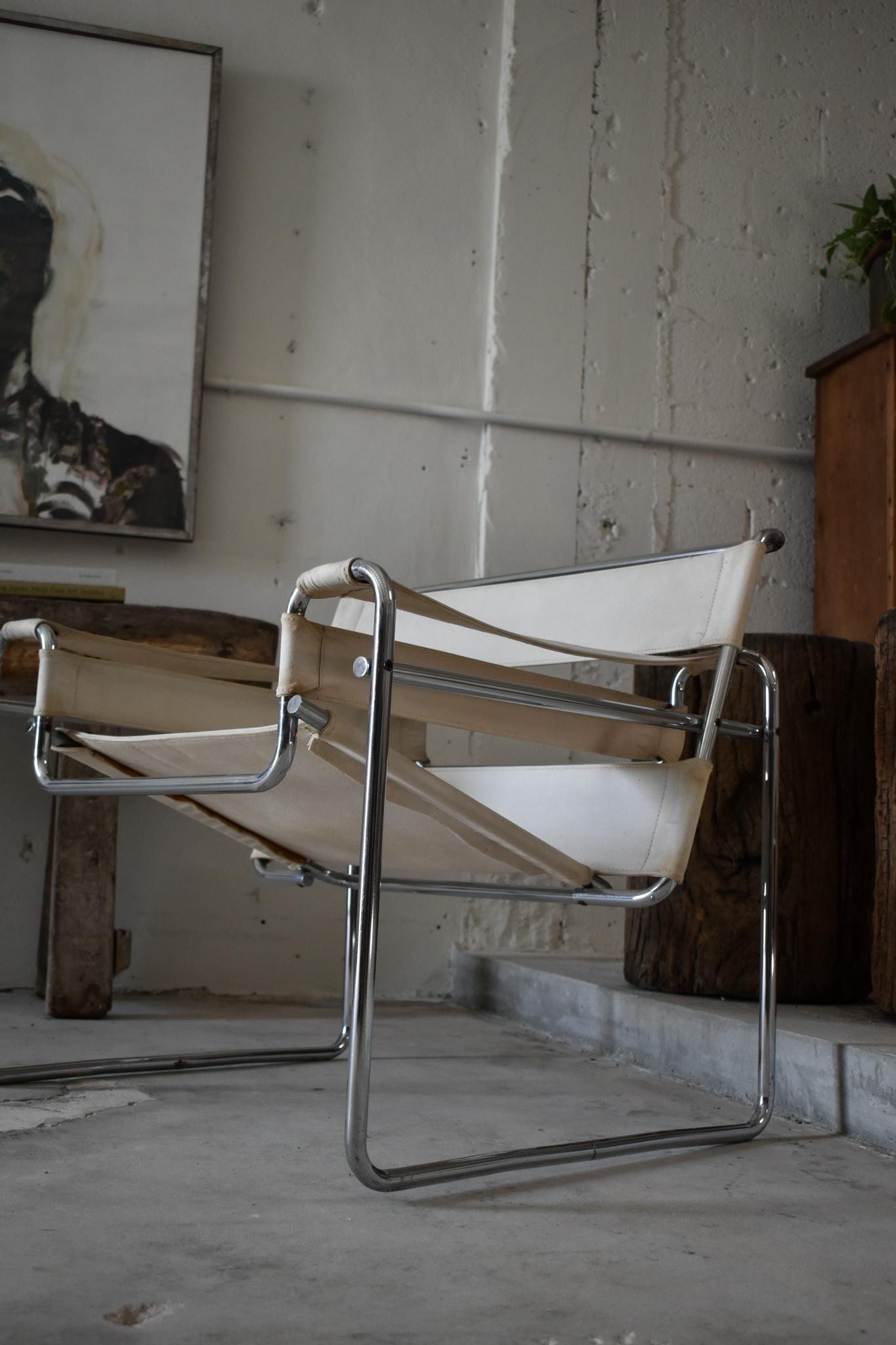 Bauhaus Sedia B3 Wassily di Marcel Breuer in vendita