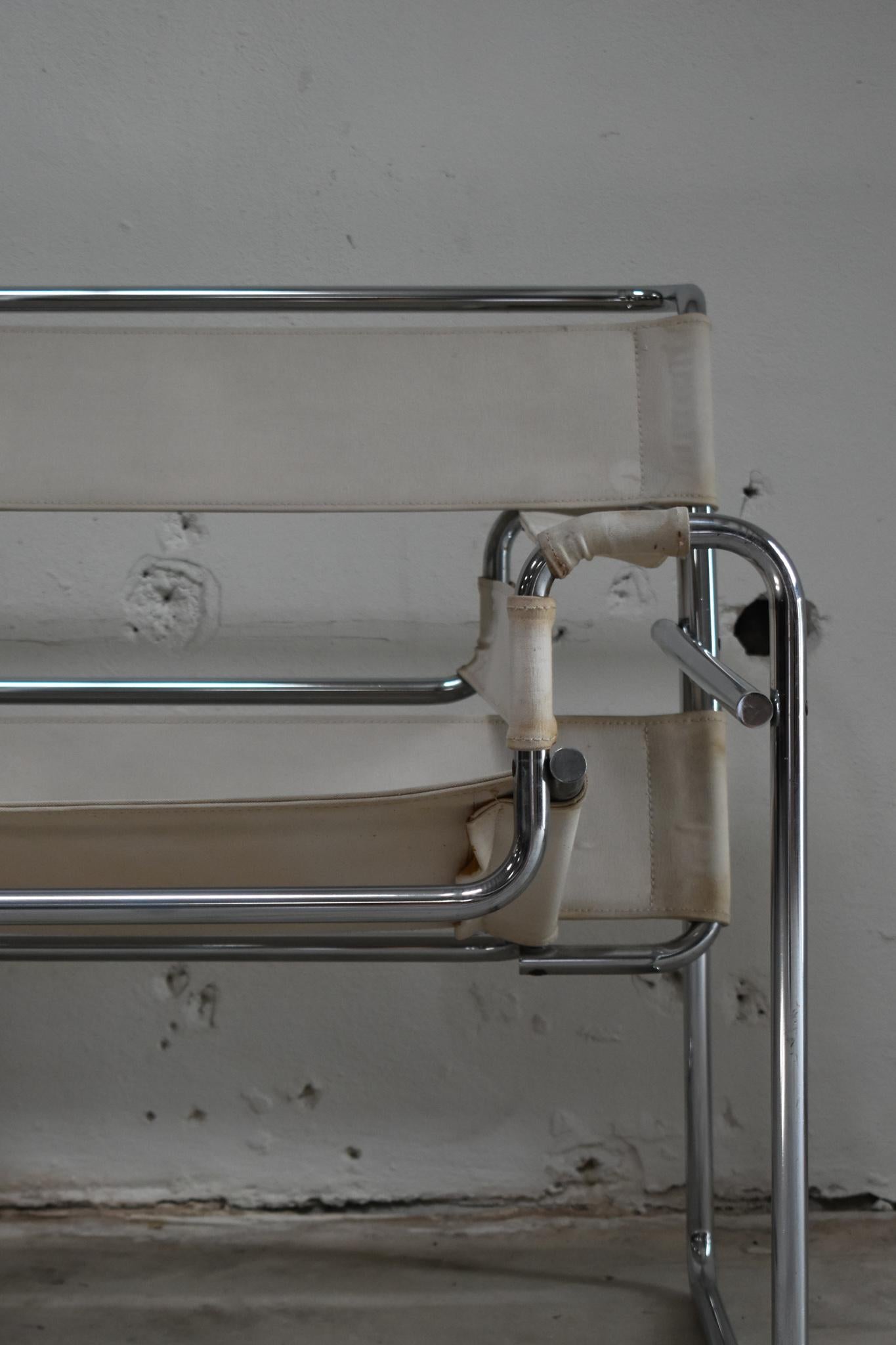 Sedia B3 Wassily di Marcel Breuer In condizioni buone in vendita a Miami, FL