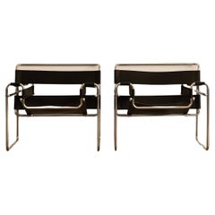 B3 Wassily Chairs by Marcel Breuer