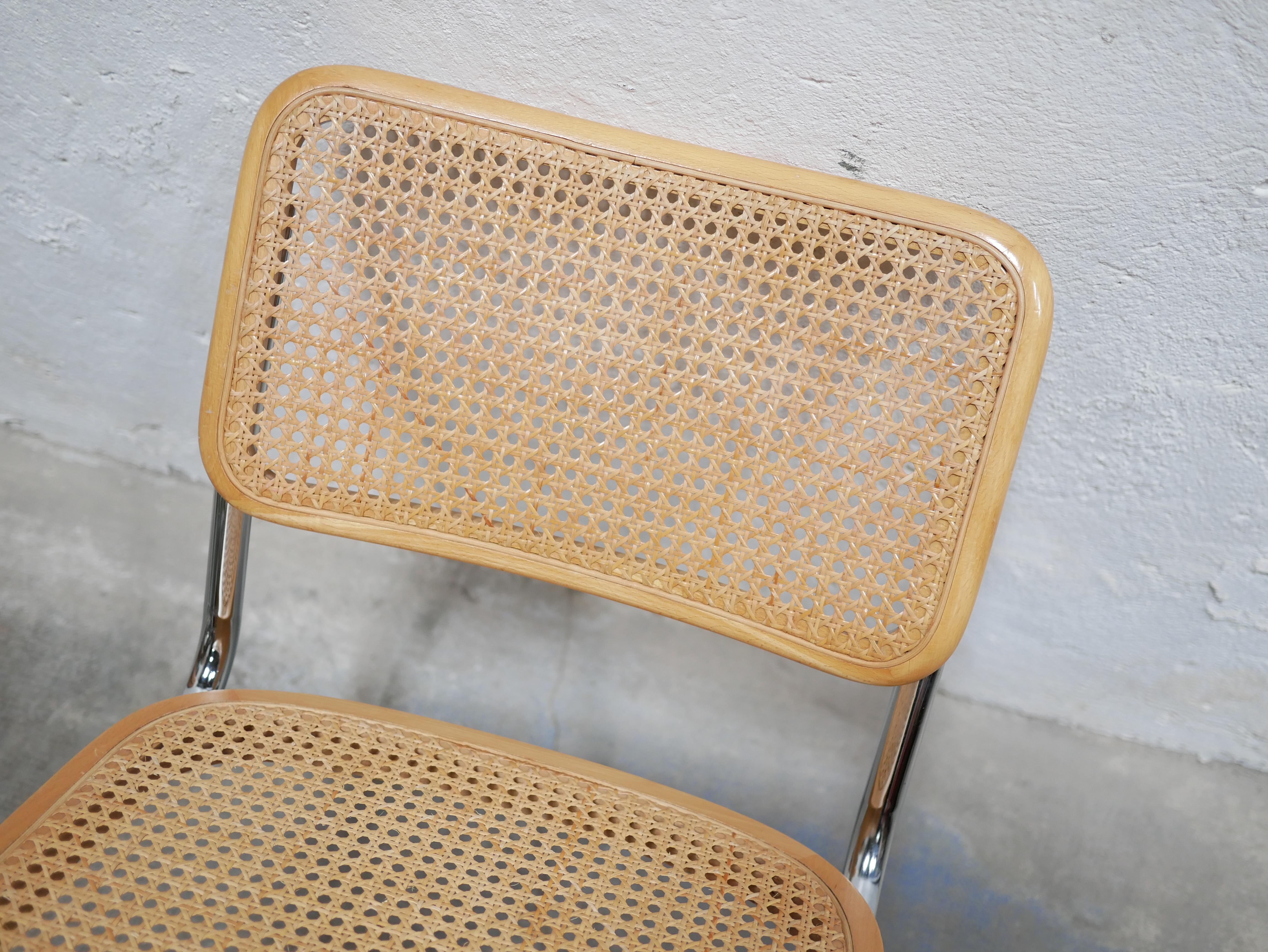 Metal B32 Chair by Marcel Breuer