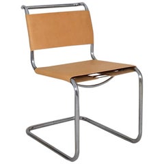 B33 Cantilevered Chair by Marcel Breuer