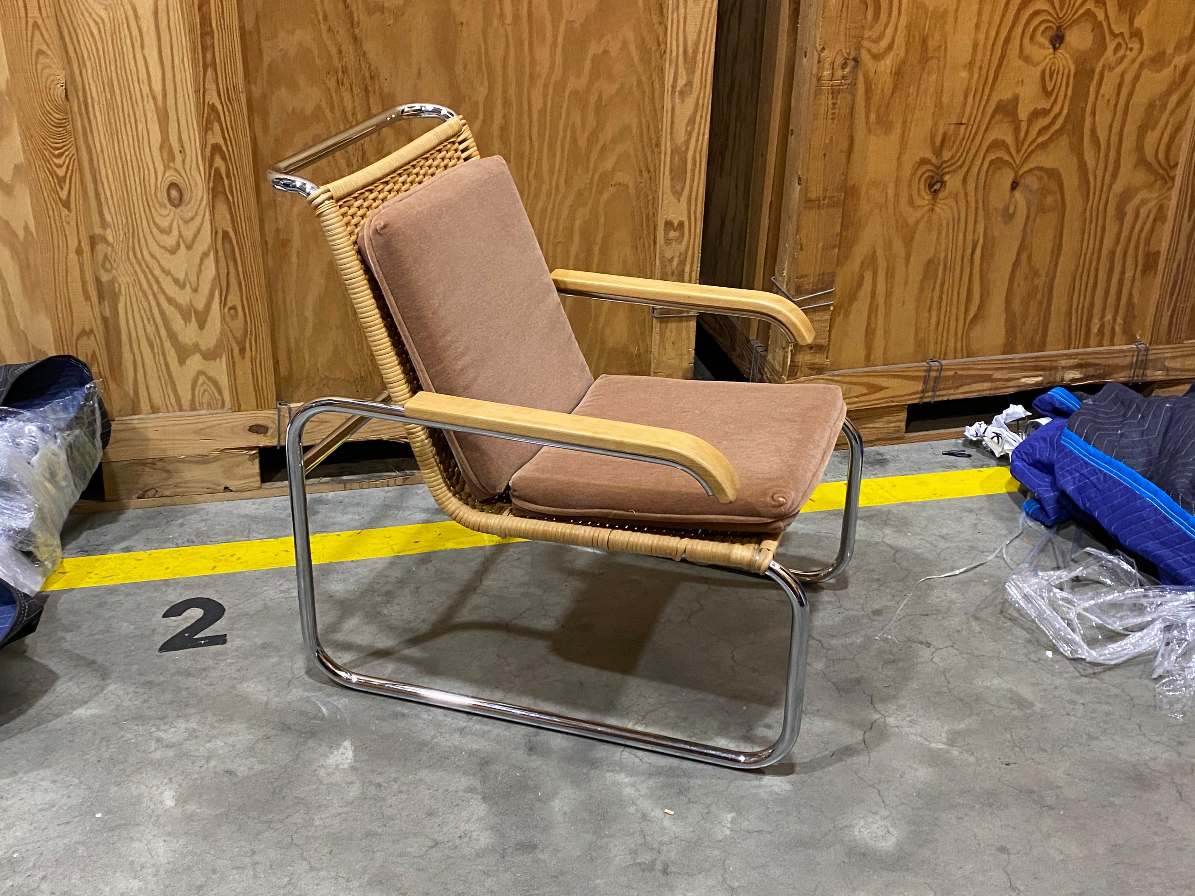20th Century B35 Lounge Chair by Marcel Breuer for Thonet