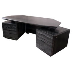 Vintage B40 Desk by Pierre Chapo for Seltz