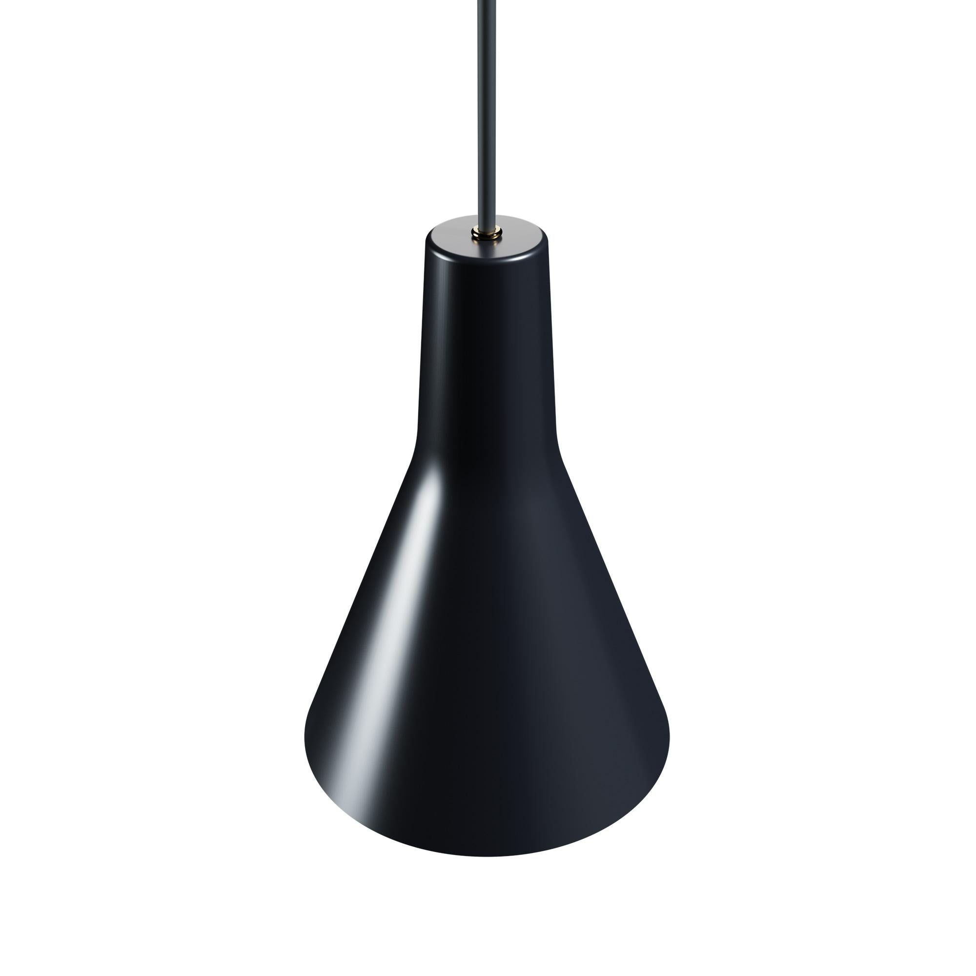 Postmoderno Lampada a sospensione B5 Black di Disderot in vendita