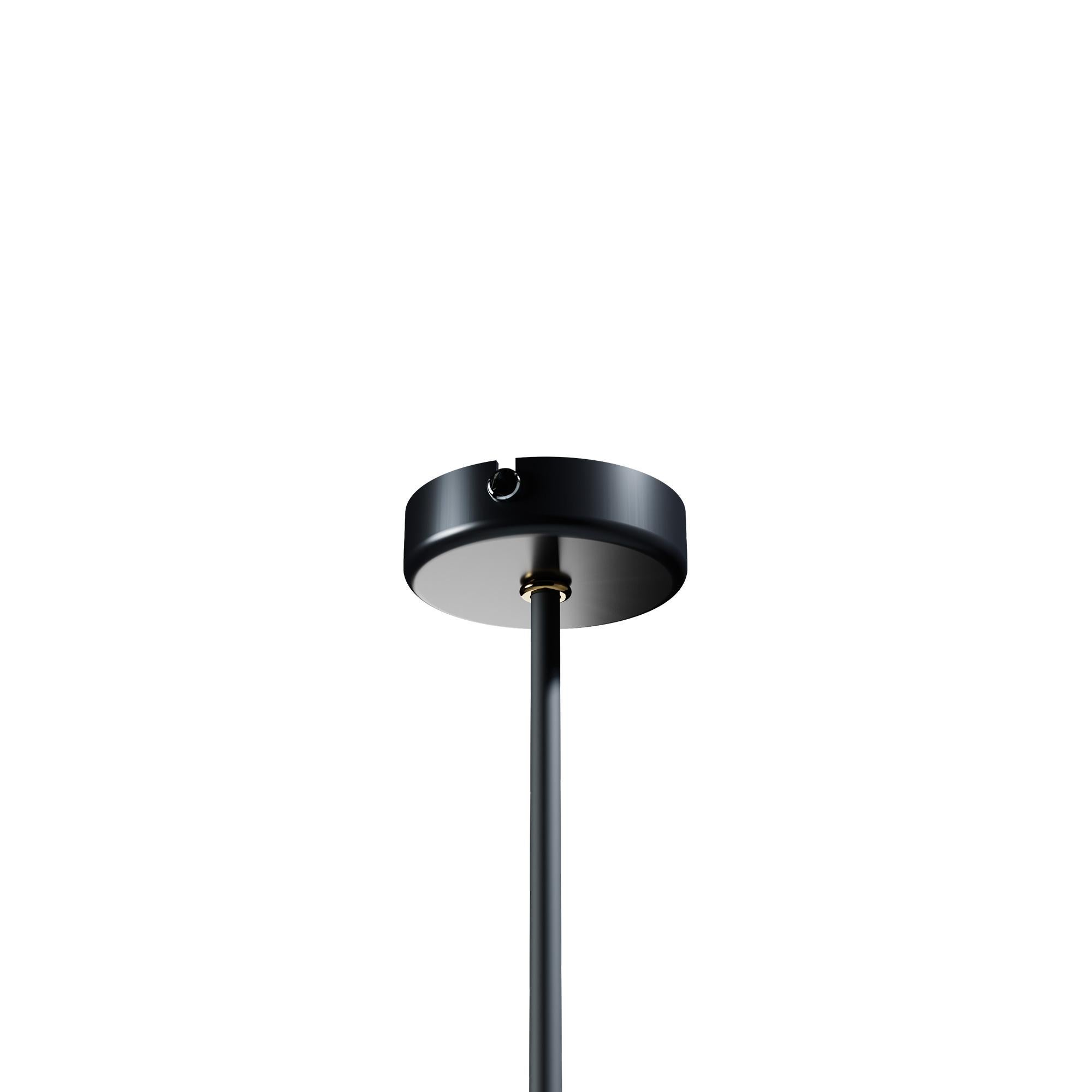 Francese Lampada a sospensione B5 Black di Disderot in vendita