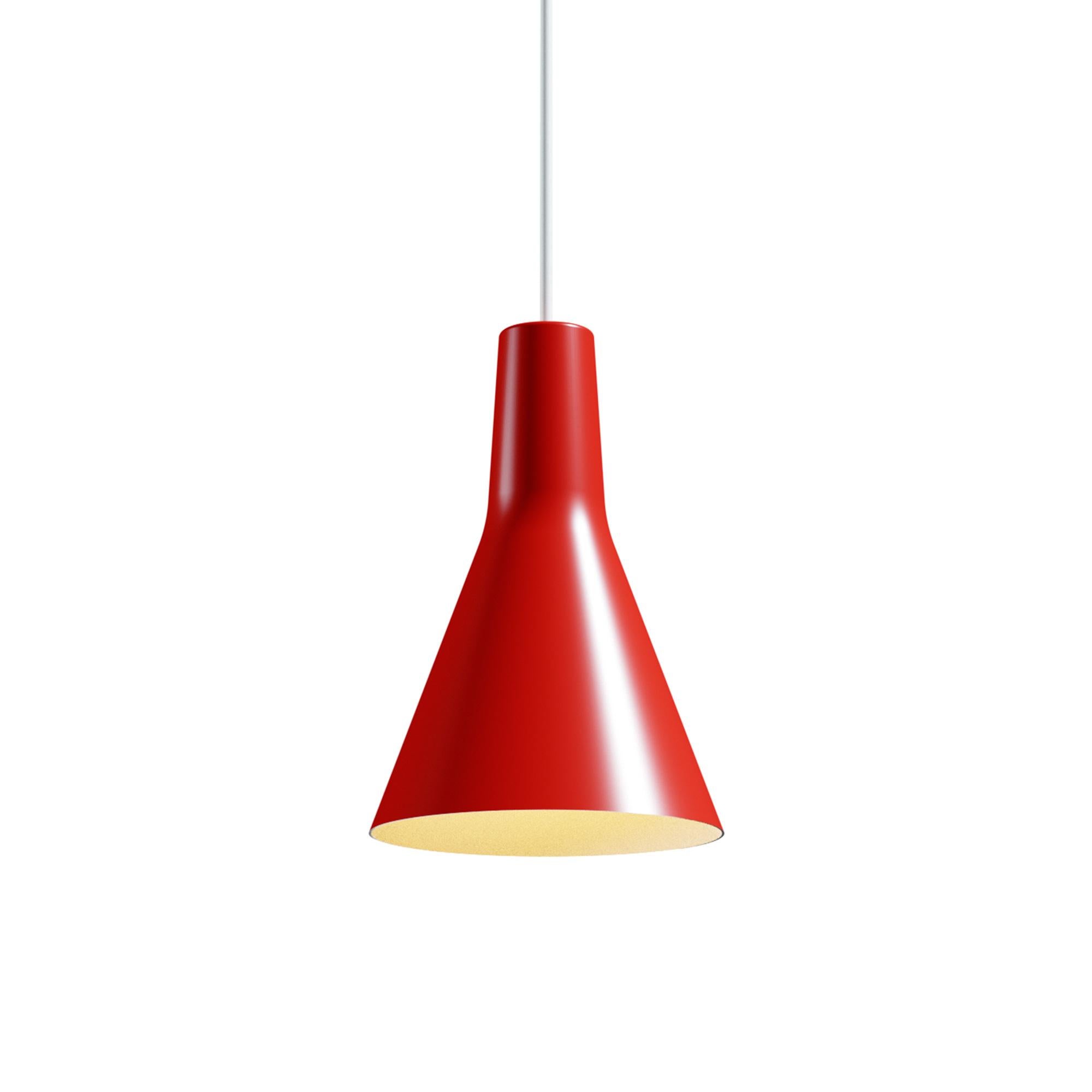 Lampada a sospensione B5 Red di Disderot
Edizione limitata. 
Creato da René-Jean Caillette
Dimensioni: Ø 17 x H. 200 cm.
Materiali: Metallo laccato.

Consegnato con certificato di autenticazione. Prodotto in Francia. Disponibile in diverse opzioni
