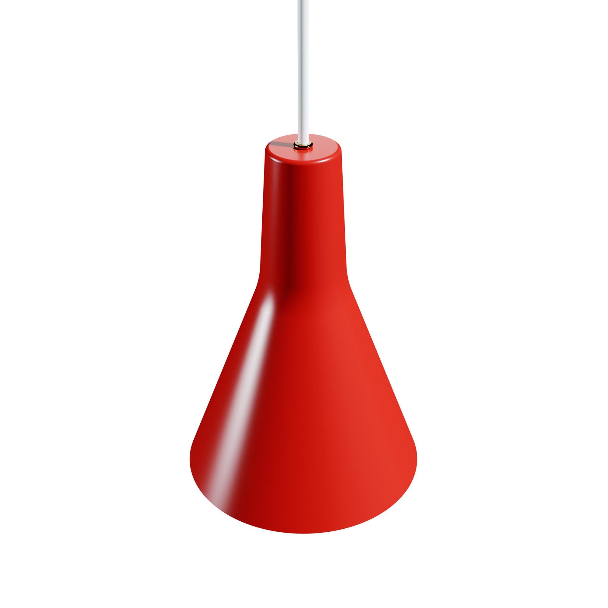 Postmoderno Lampada a sospensione B5 Red di Disderot in vendita
